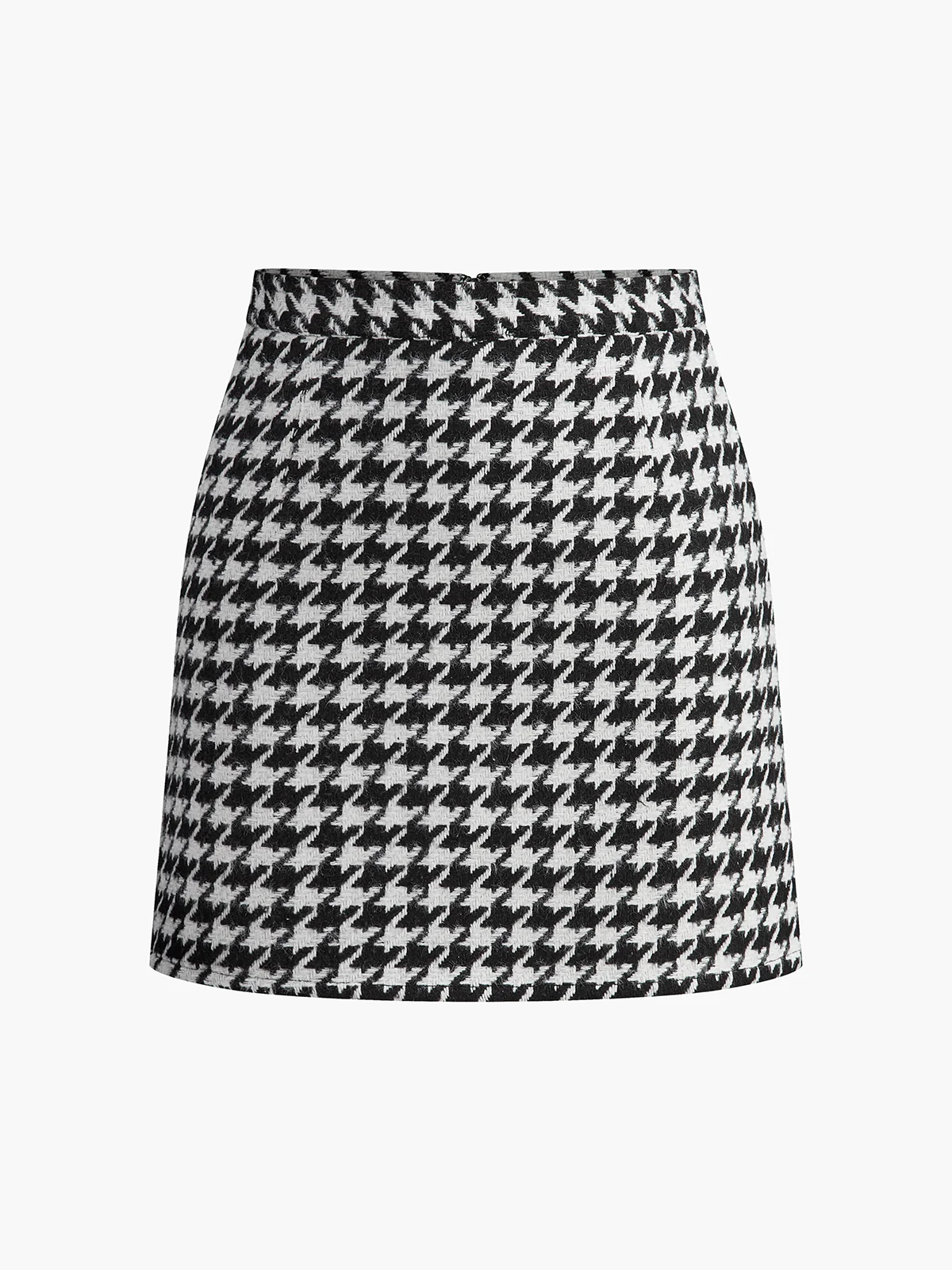 Plaid Tweed Mini Skirt - Image 8