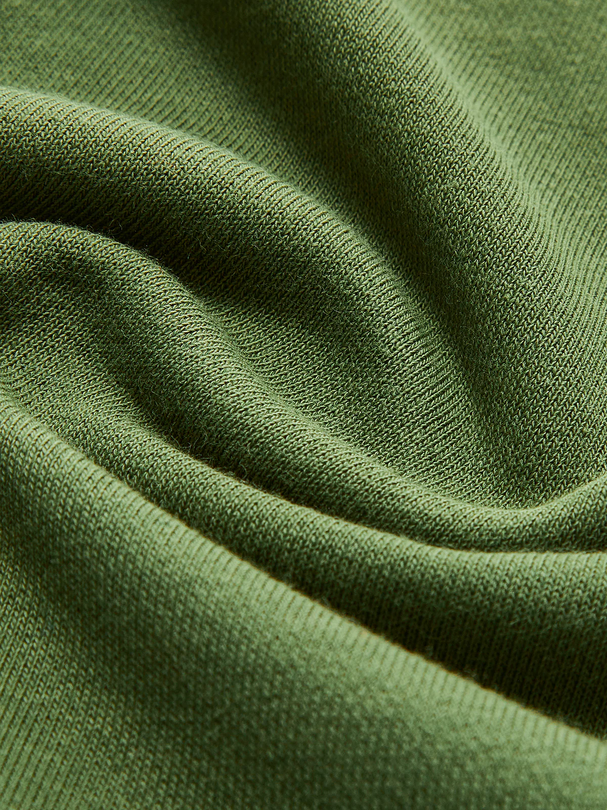 Plain Cotton Split Sweatshirt - Image 7