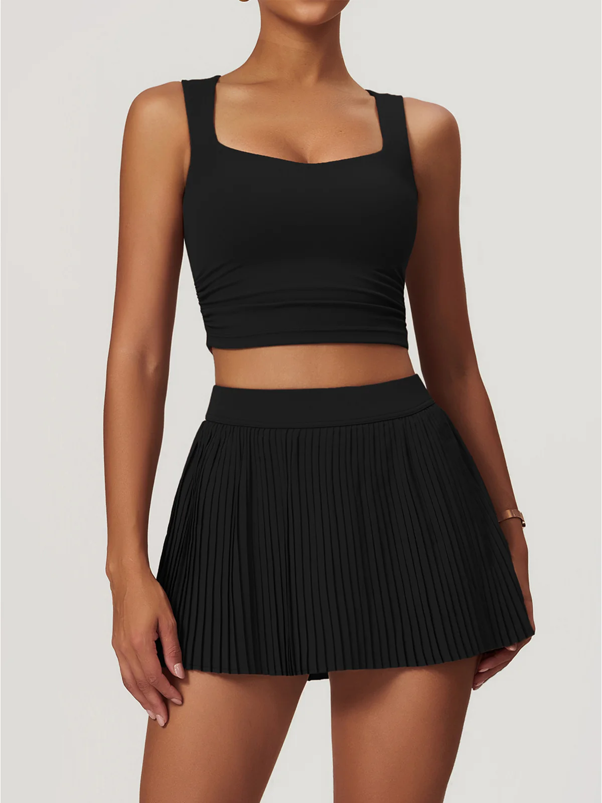 Plain Jersey Active Tank Top - Image 2
