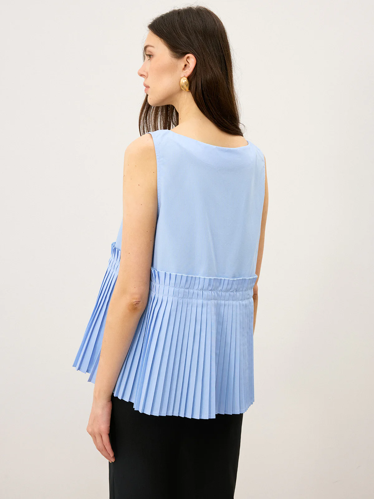 Pleated Hem Tank Top - Image 6