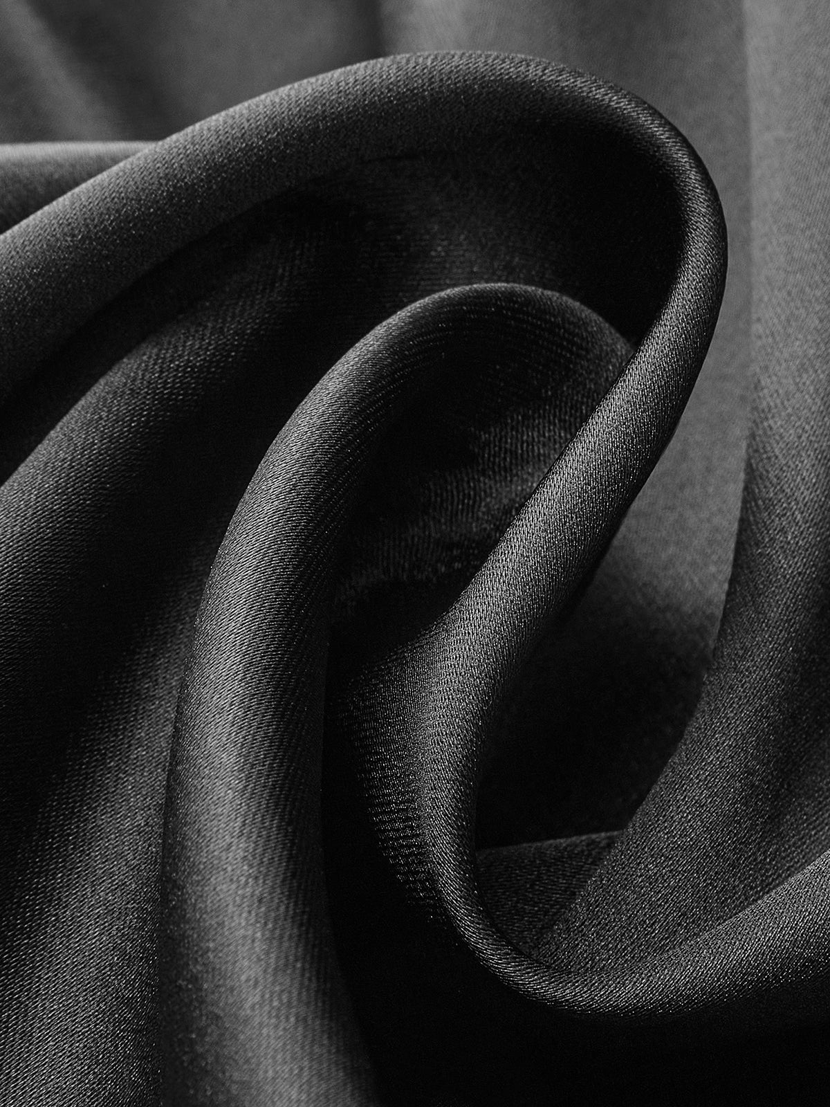 Pleated Satin-Hem Lace Cami Dress - Image 4