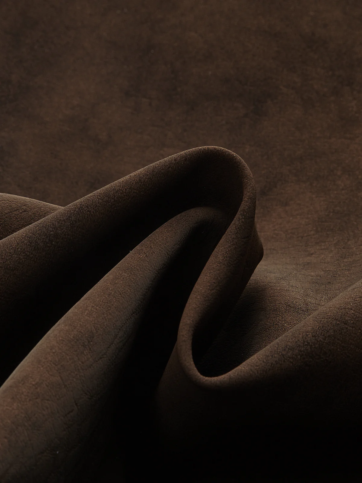 Pleated Suede Button-Front Jacket - Image 3