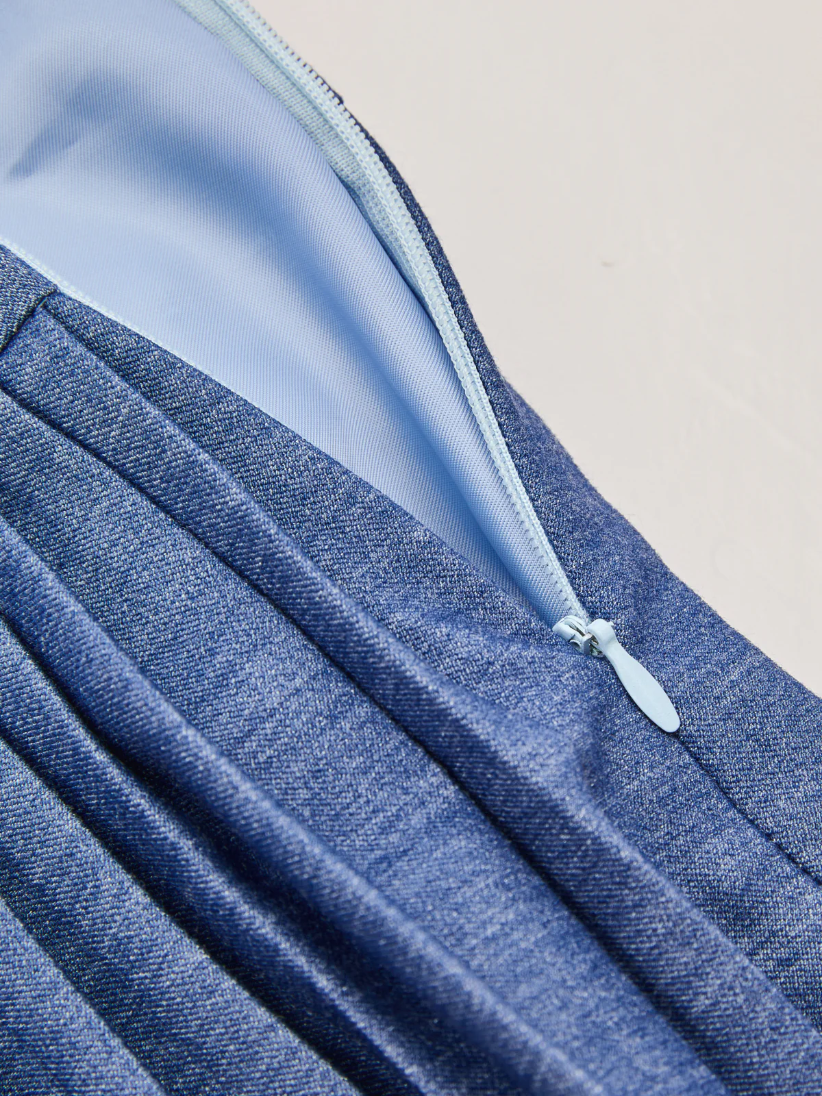 Pleated Tiered Mini Skirt - Image 4