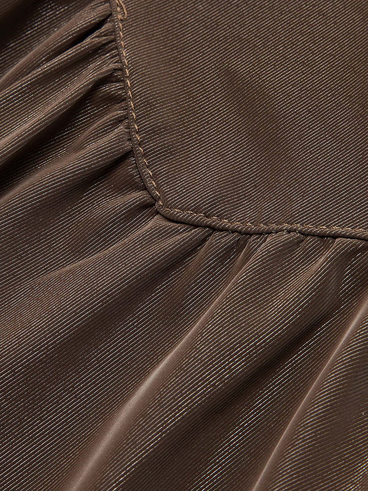 Pleated Umbrella Shape Skirt - Image 3