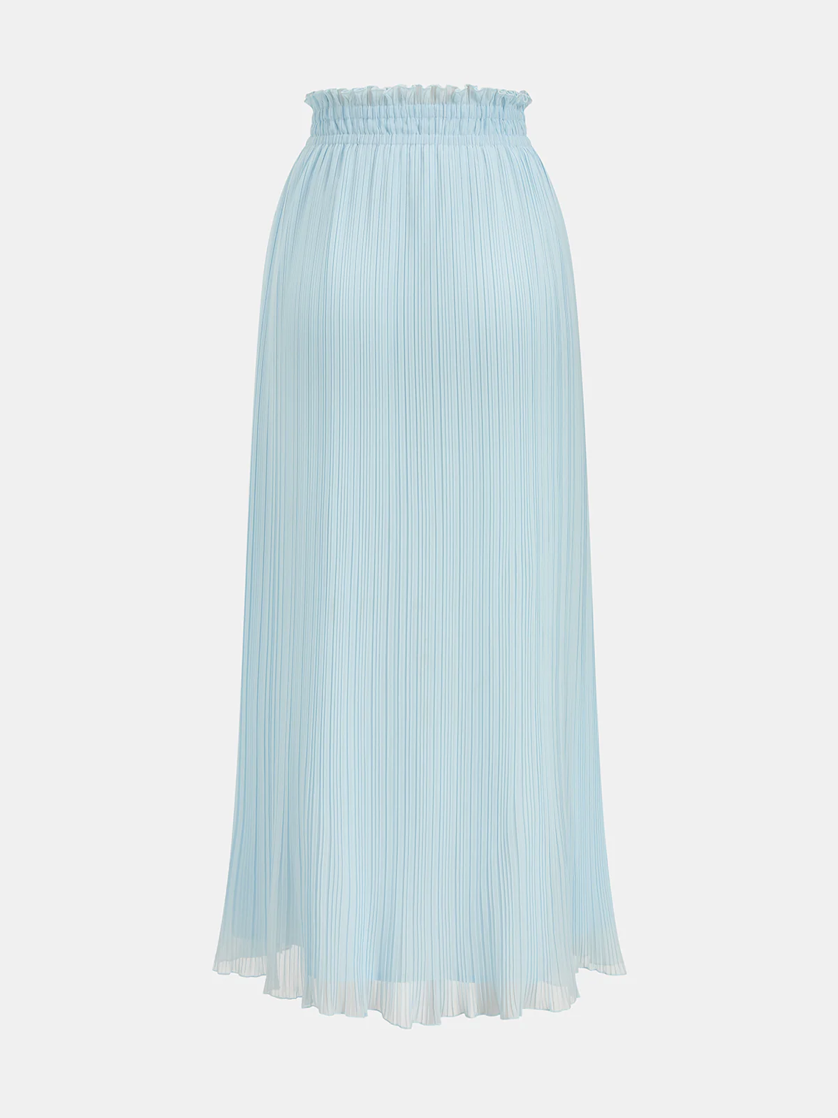 Plissé Halter Crop Top & Maxi Skirt Set - Image 7