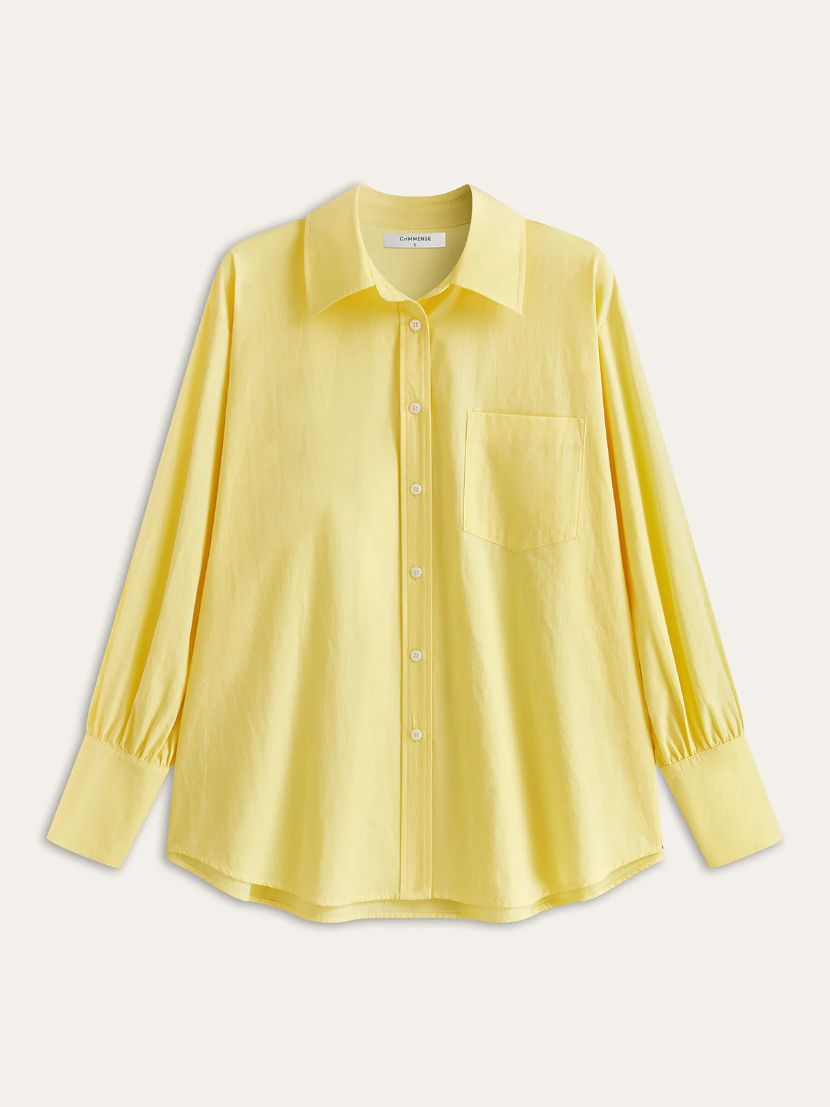 Pocketed Oversized Shirt