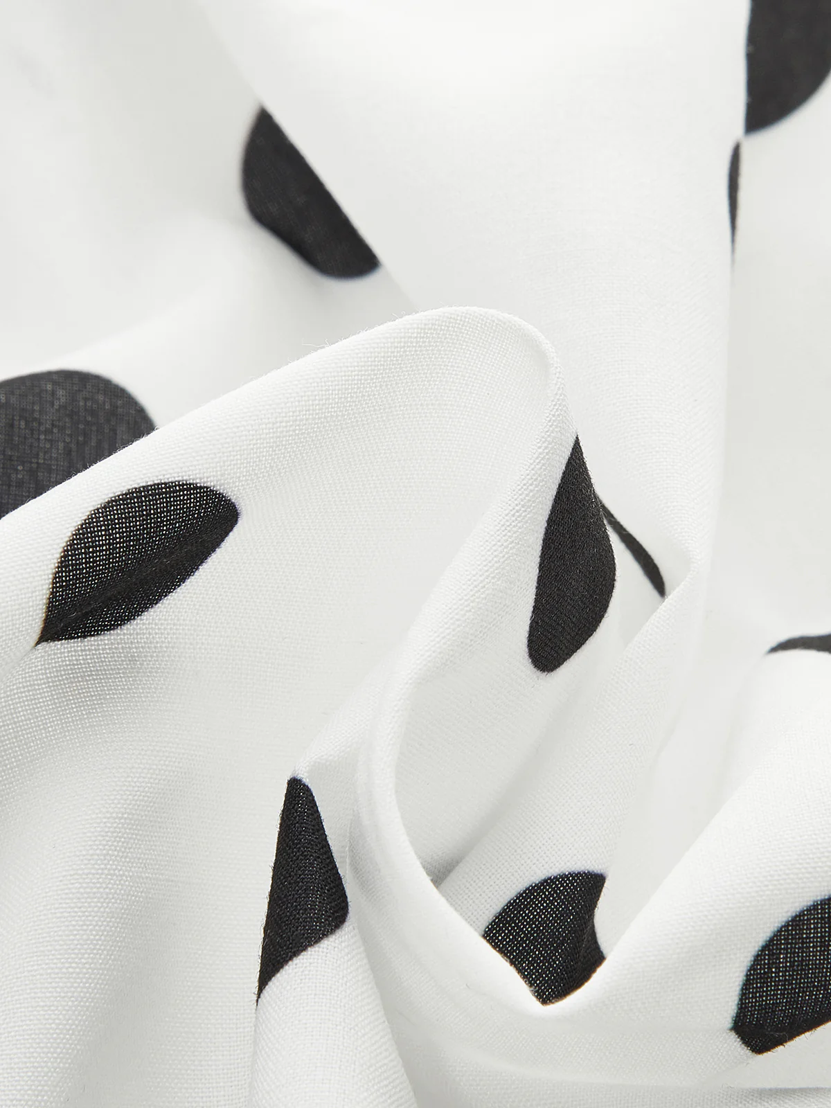 Polka Dot Bow Halter Zipper Dress - Image 3