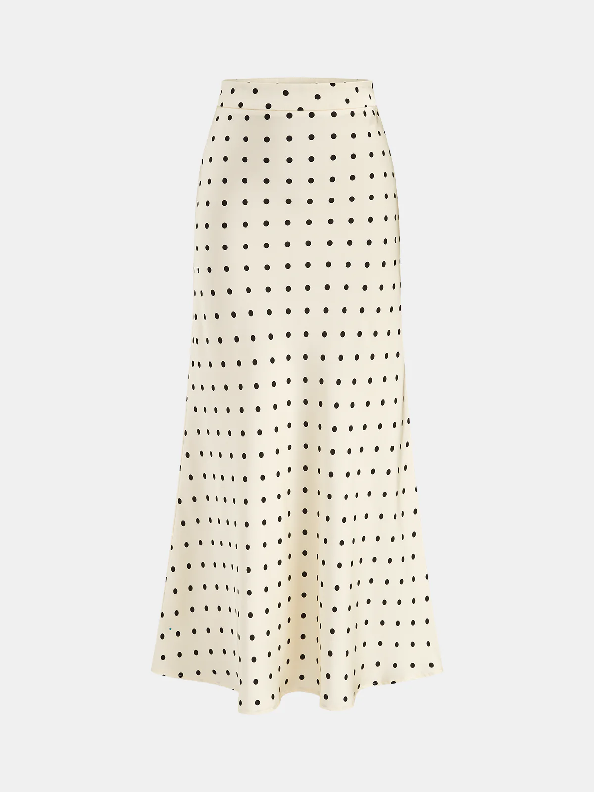 Polka Dot Cowl Neck Top & Maxi Skirt Set - Image 4
