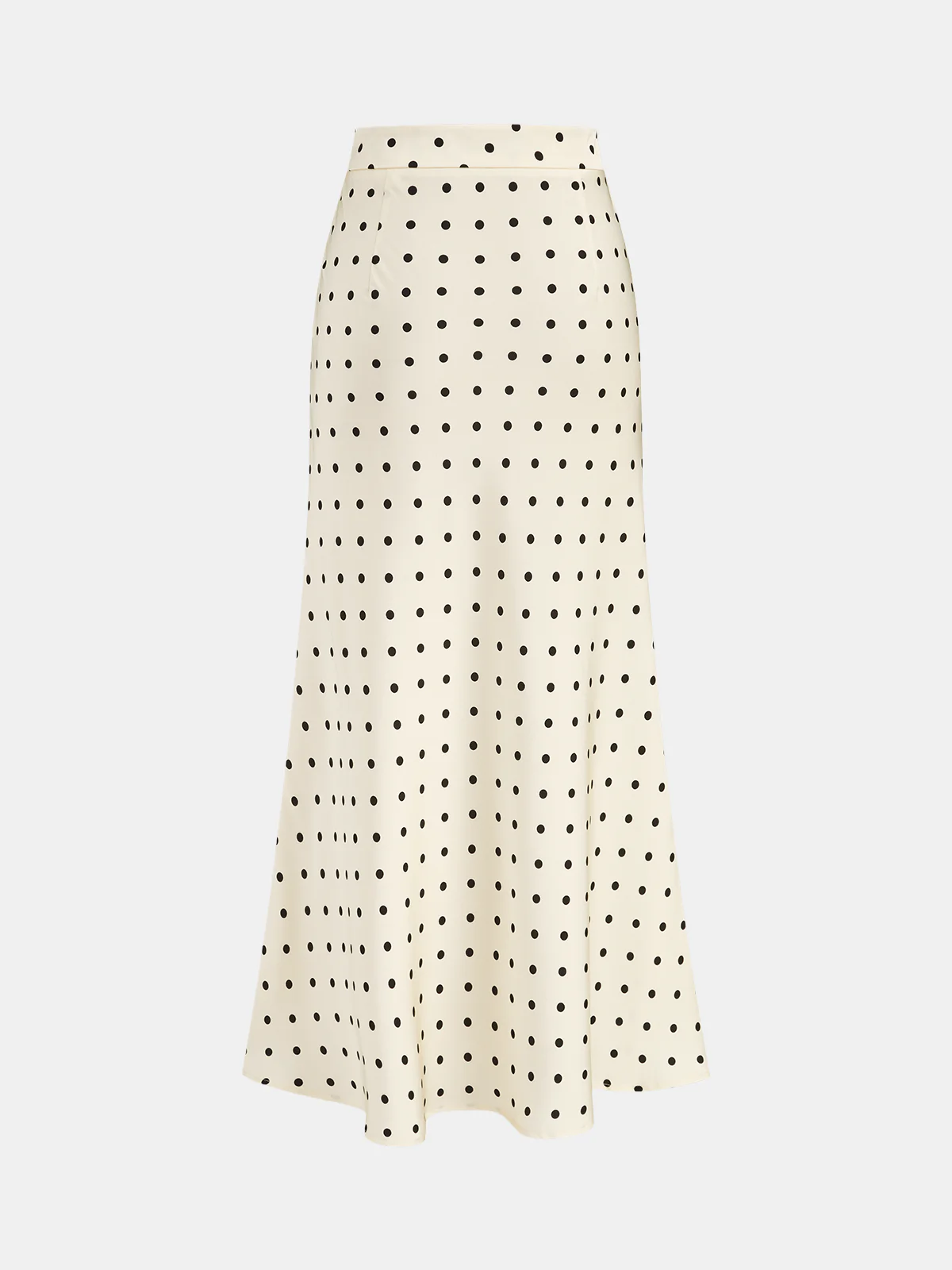Polka Dot Cowl Neck Top & Maxi Skirt Set - Image 5