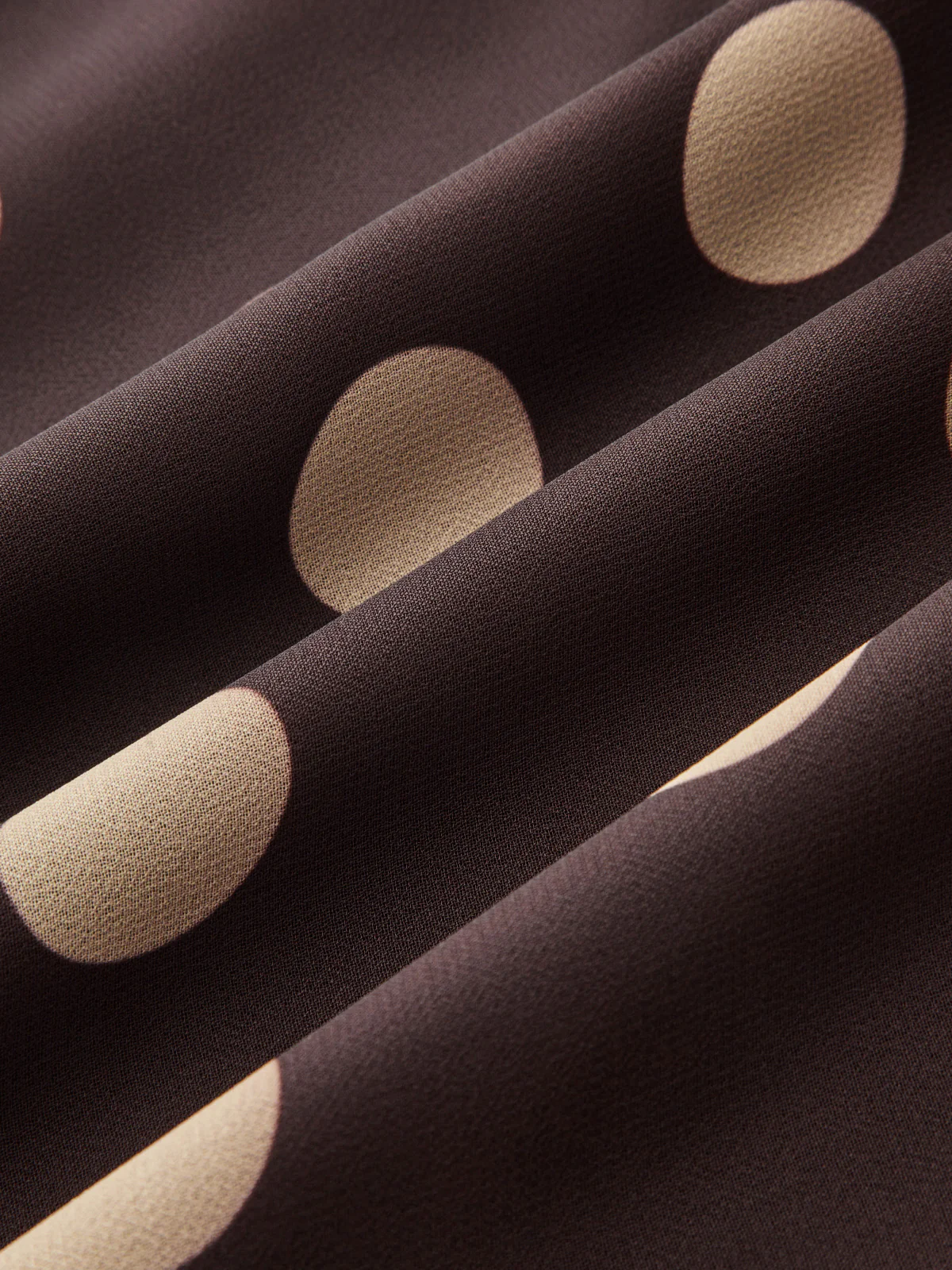 Polka Dot Cutout Waist Bandeau Maxi Dress - Image 4