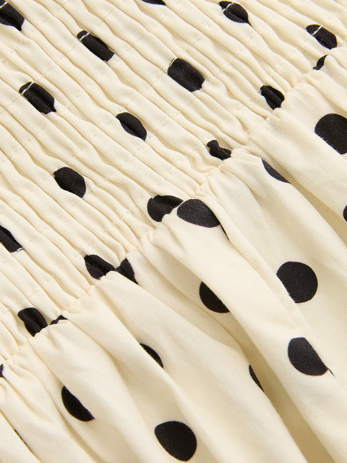Polka Dot Halter Neck Maxi Dress - Image 4