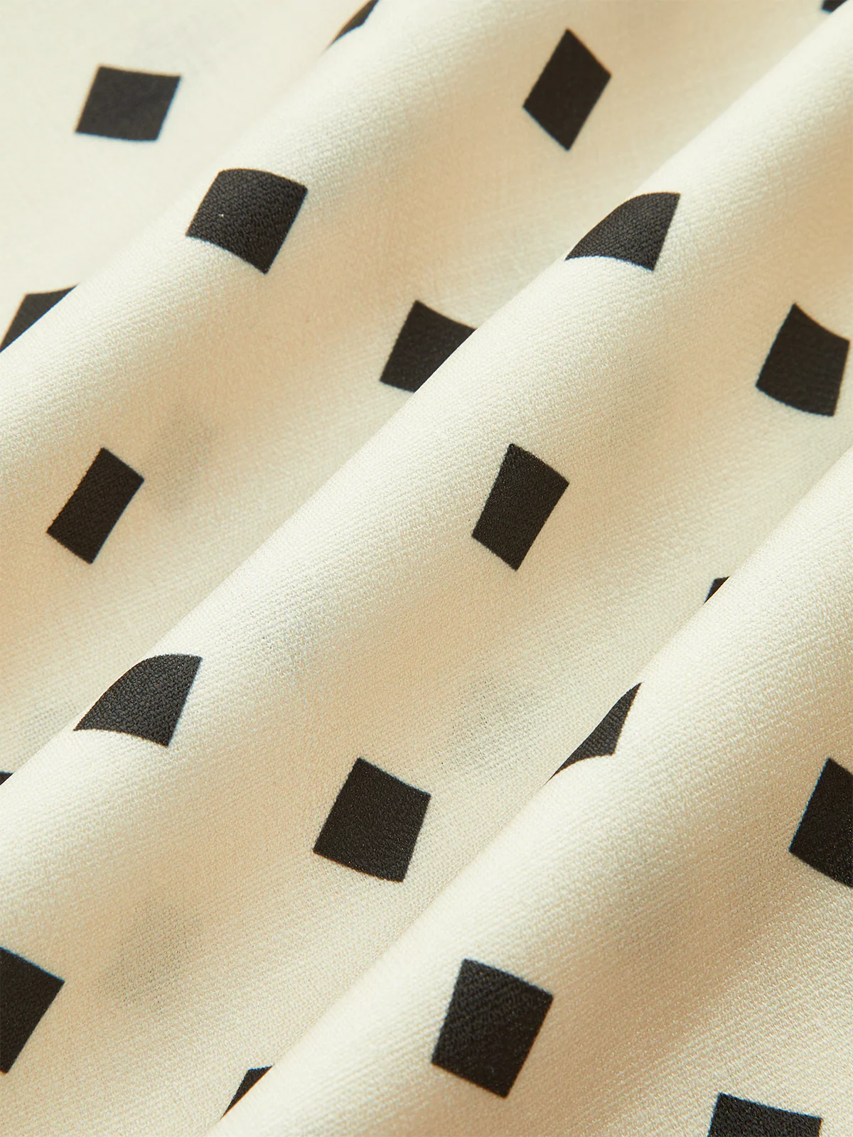 Polka Dot Midi Dress with Scalloped Straps - Image 4