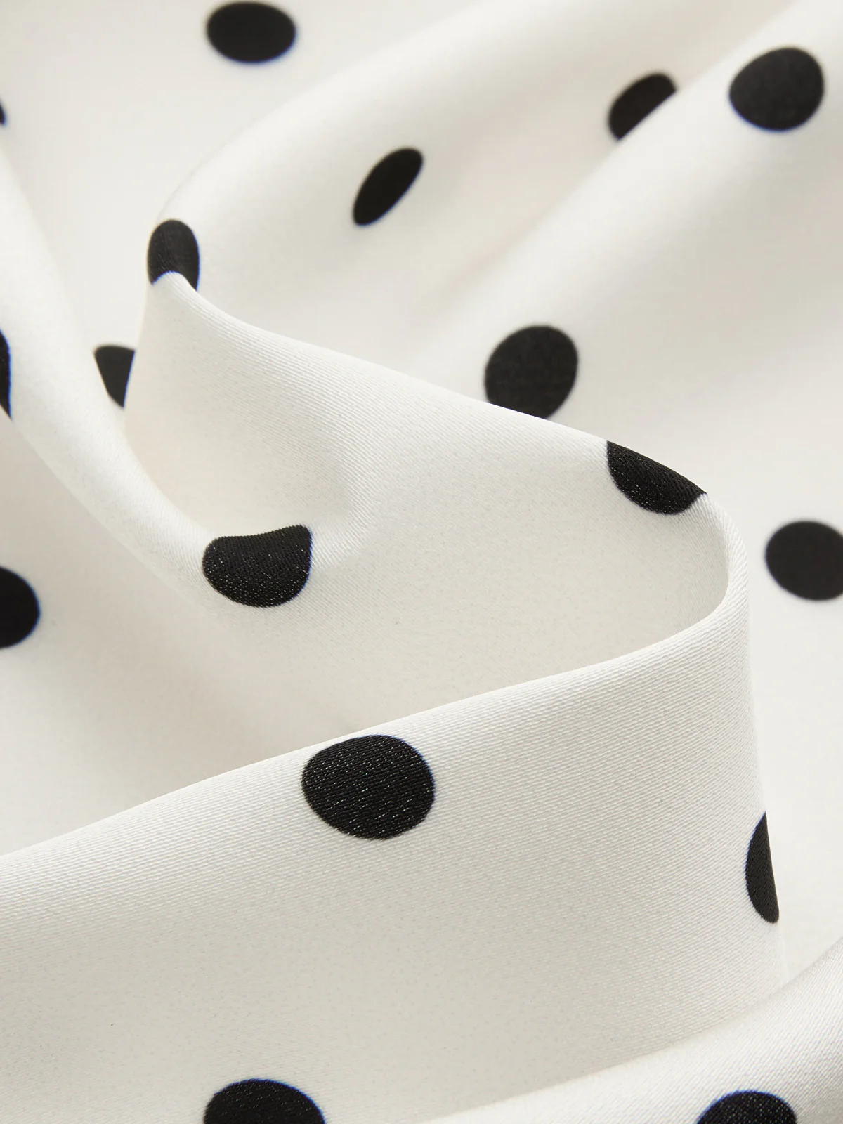 Polka Dot Sleeveless Belted Maxi Dress - Image 3
