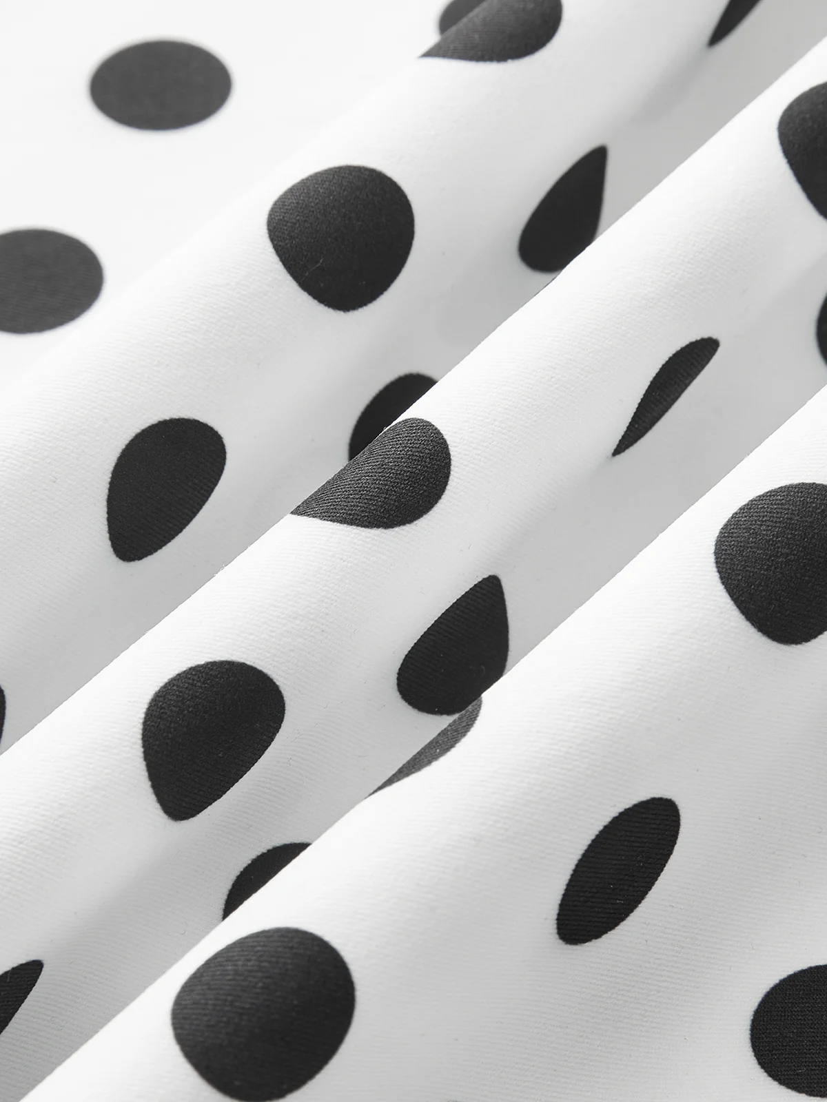 Polka Dot Sleeveless Midi Dress - Image 2