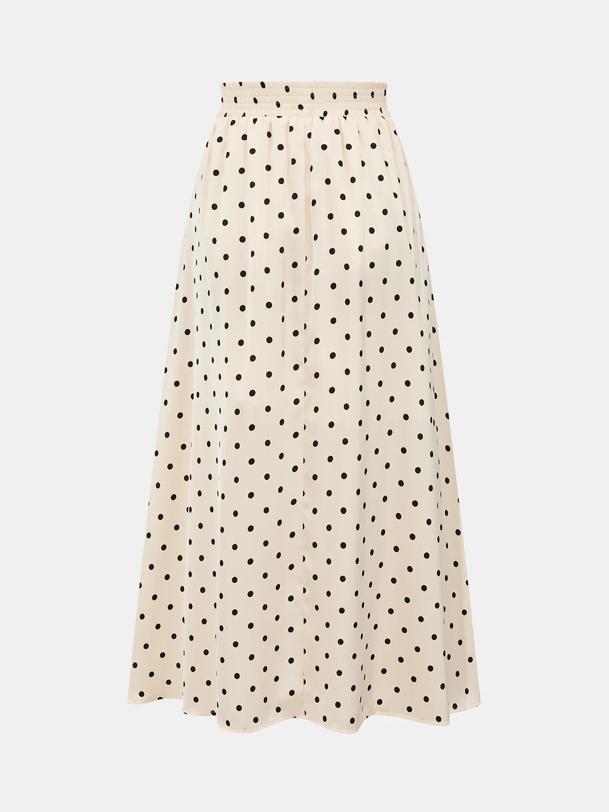 Polka Dot Sleeveless Top & Maxi Skirt Set - Image 5