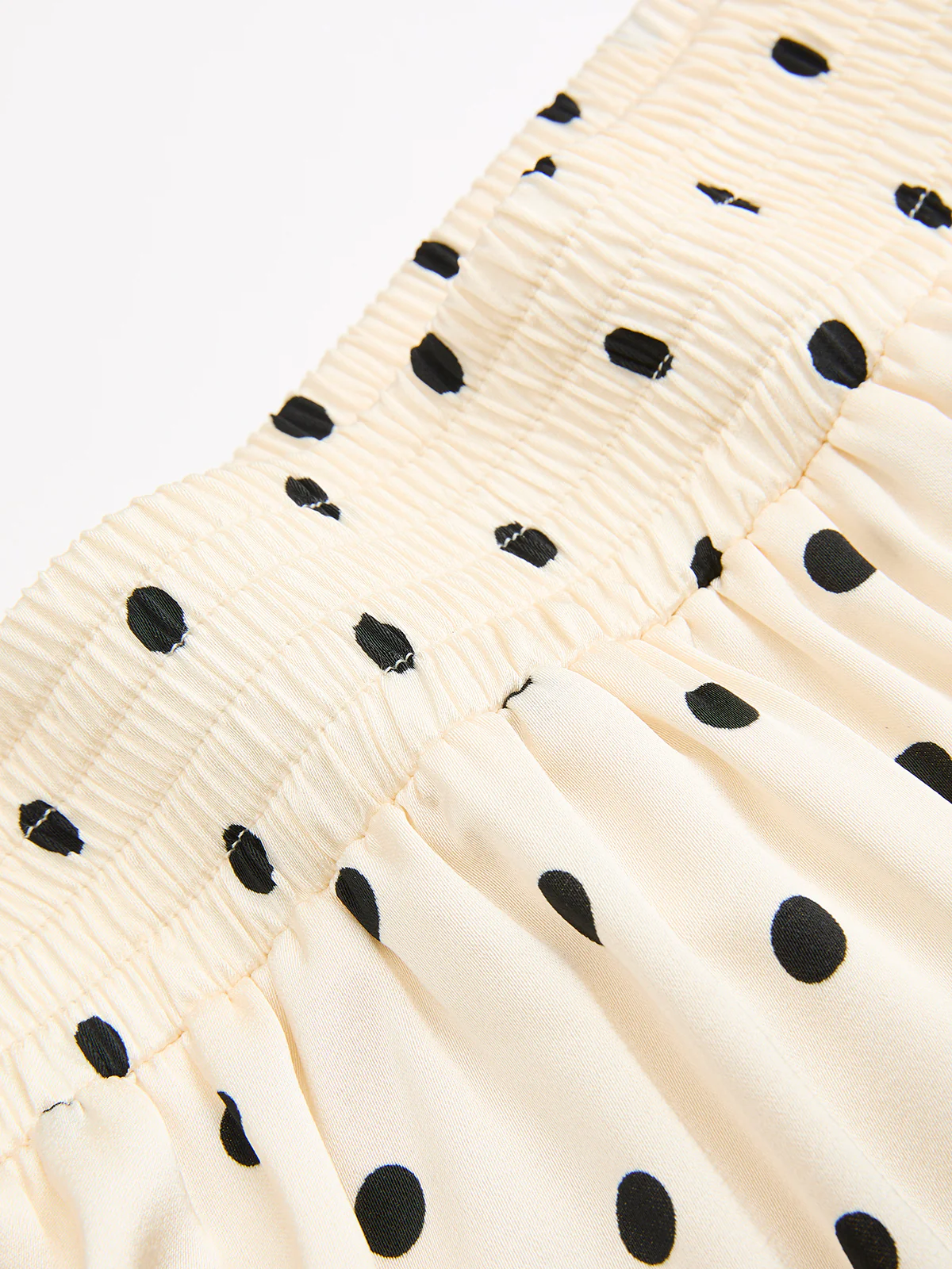 Polka Dot Sleeveless Top & Maxi Skirt Set - Image 7