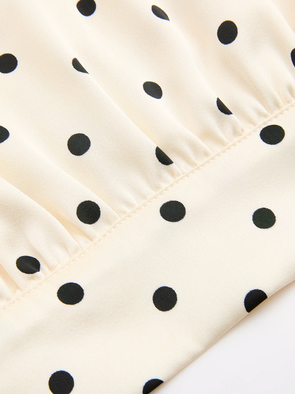 Polka Dot Sleeveless Top & Maxi Skirt Set - Image 8
