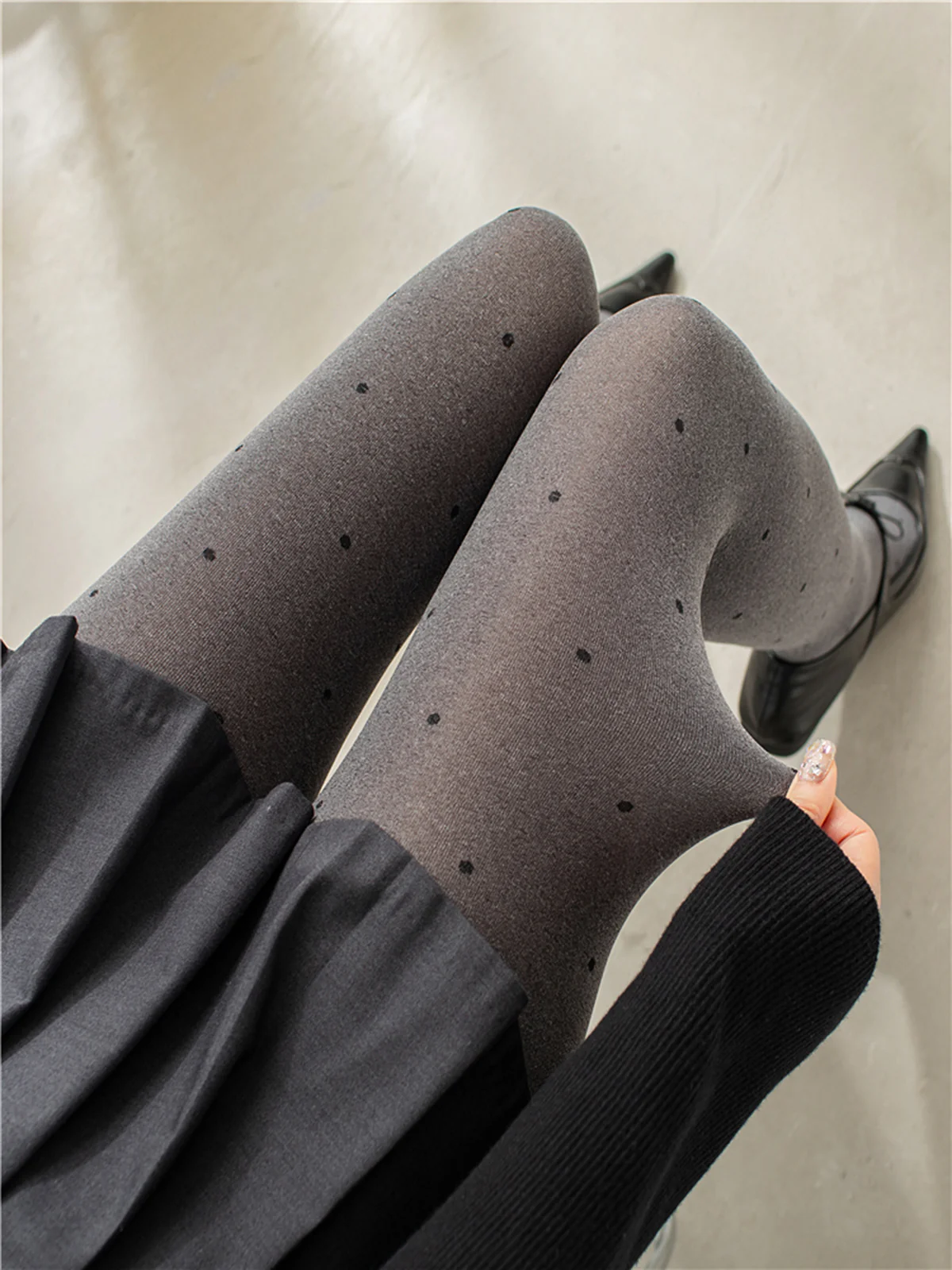 Polka Dot Tights - Image 2