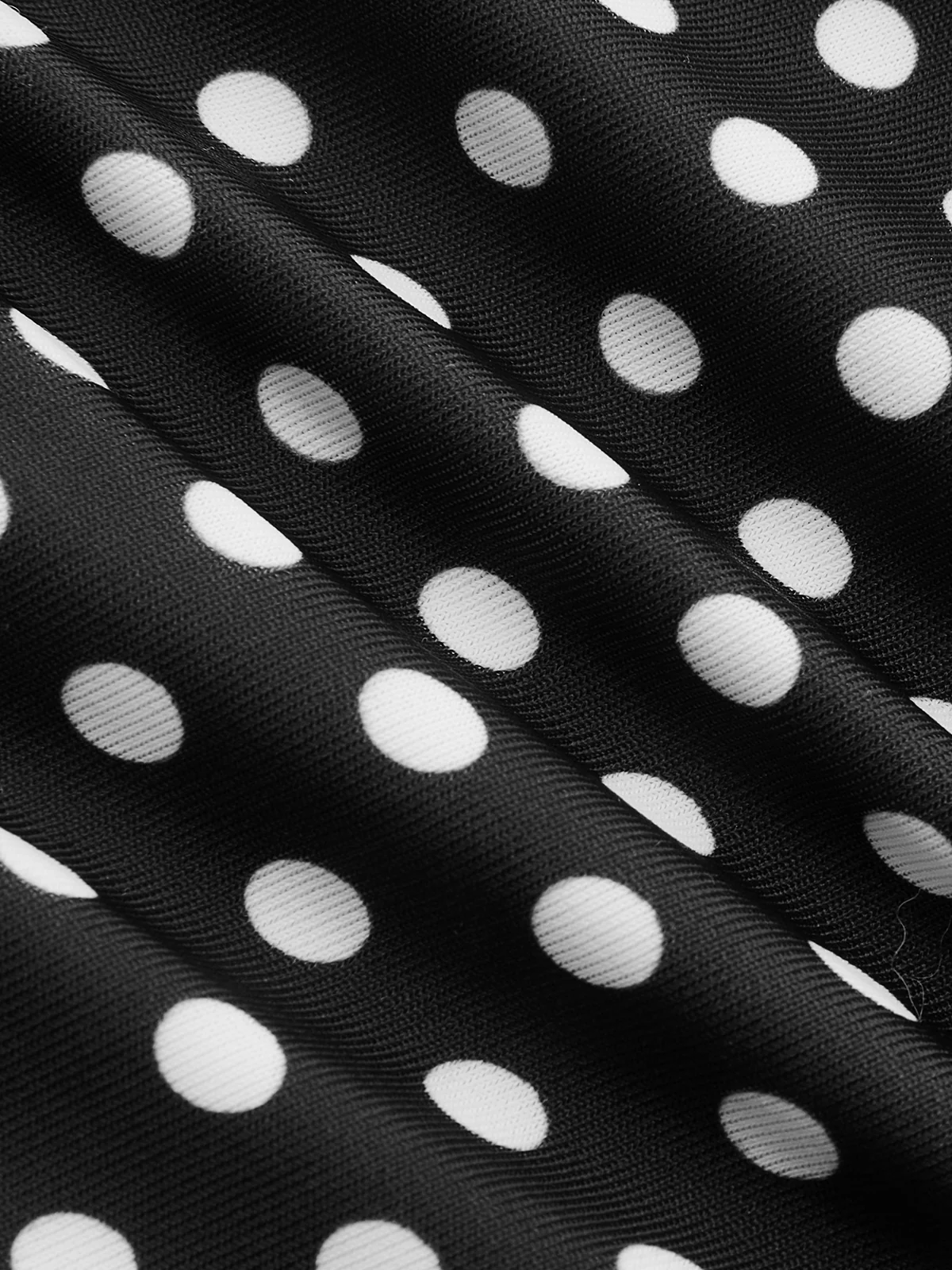 Polka Dot Triangle Bikini Set - Image 4
