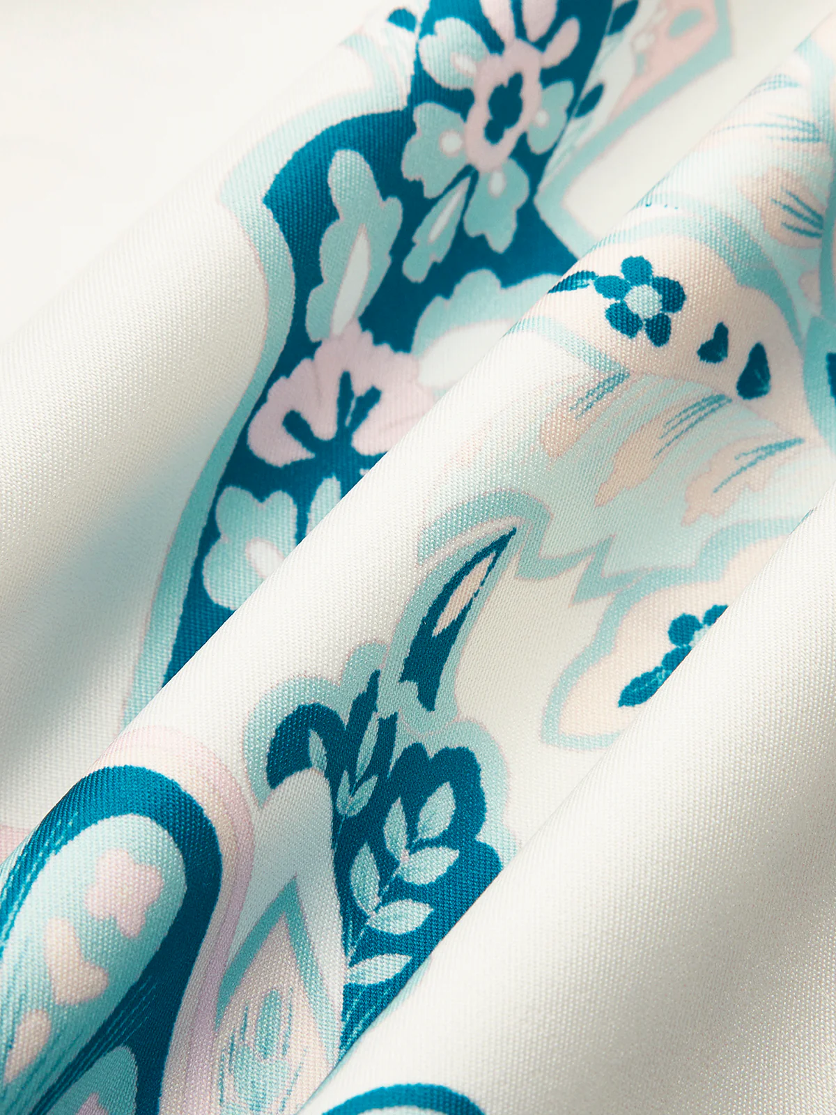 Print Button Detail Belted Dress - Image 4