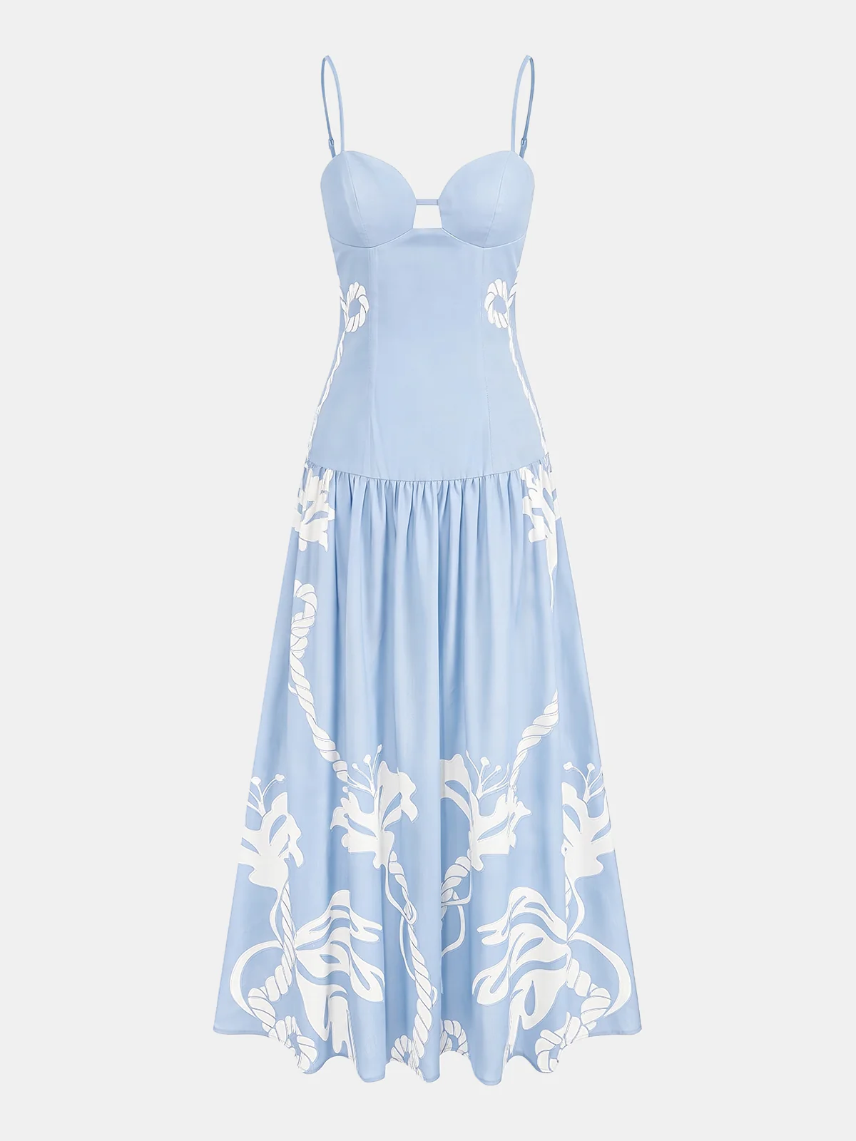 Printed Cami Maxi Dress - Image 6