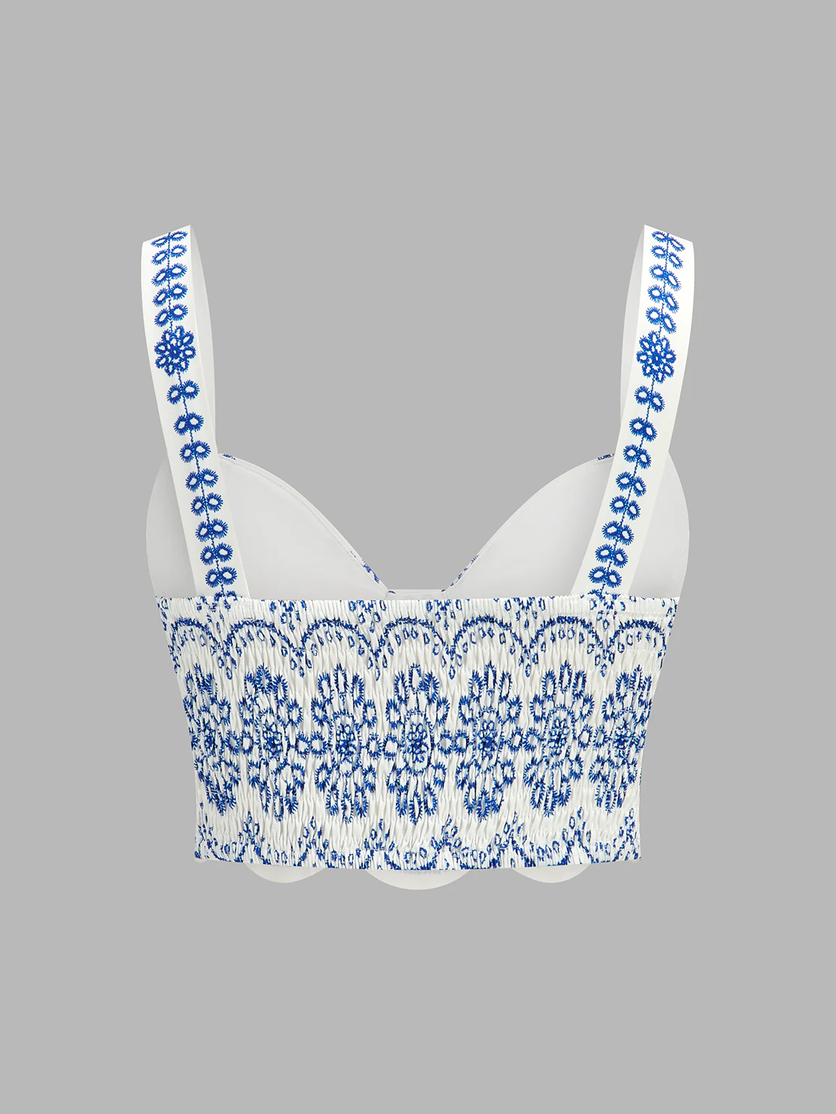 Printed Cami Top & Wide Leg Pants Set - Image 3