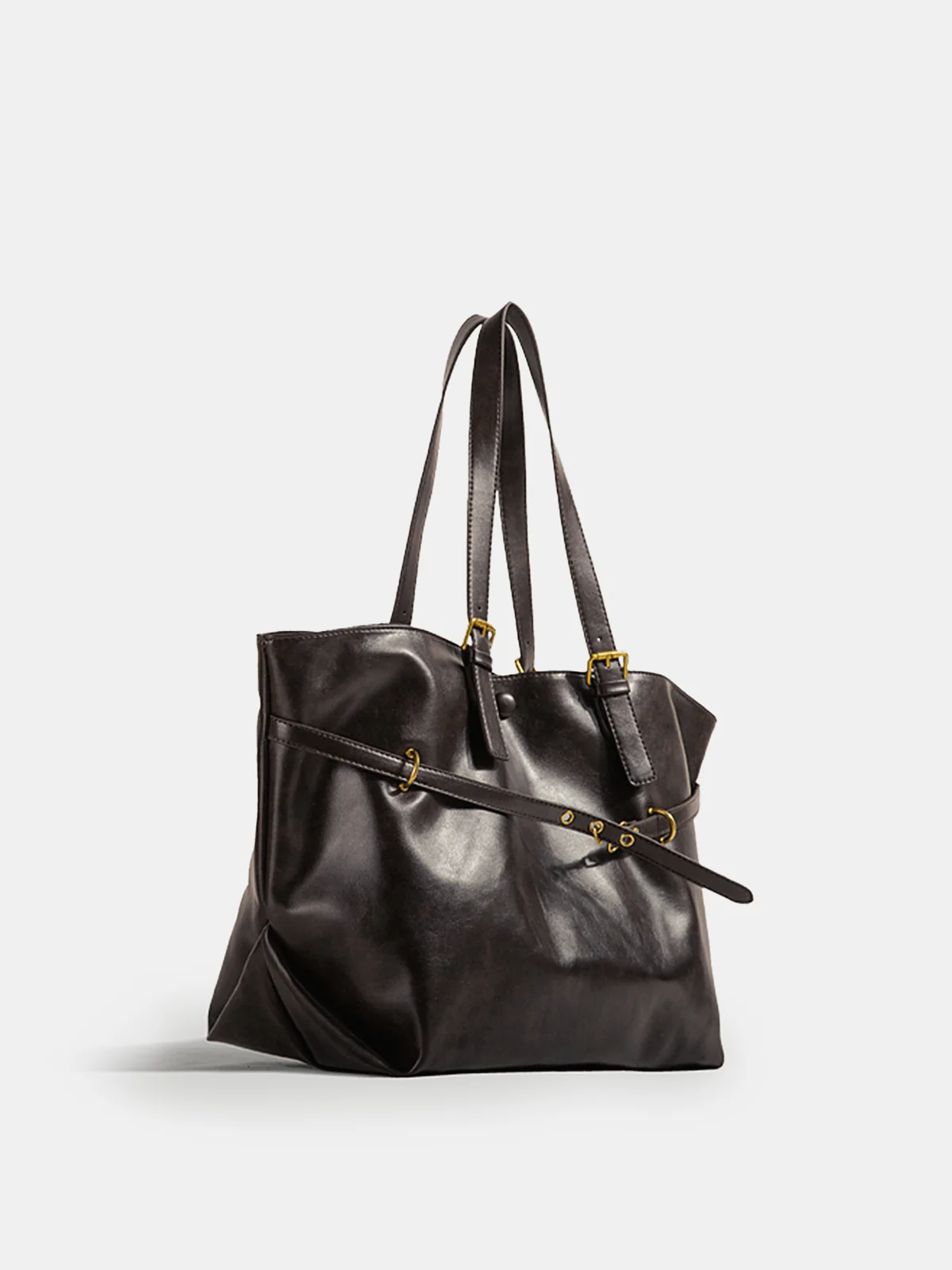 PU Large-Capacity Tote Bag - Image 2