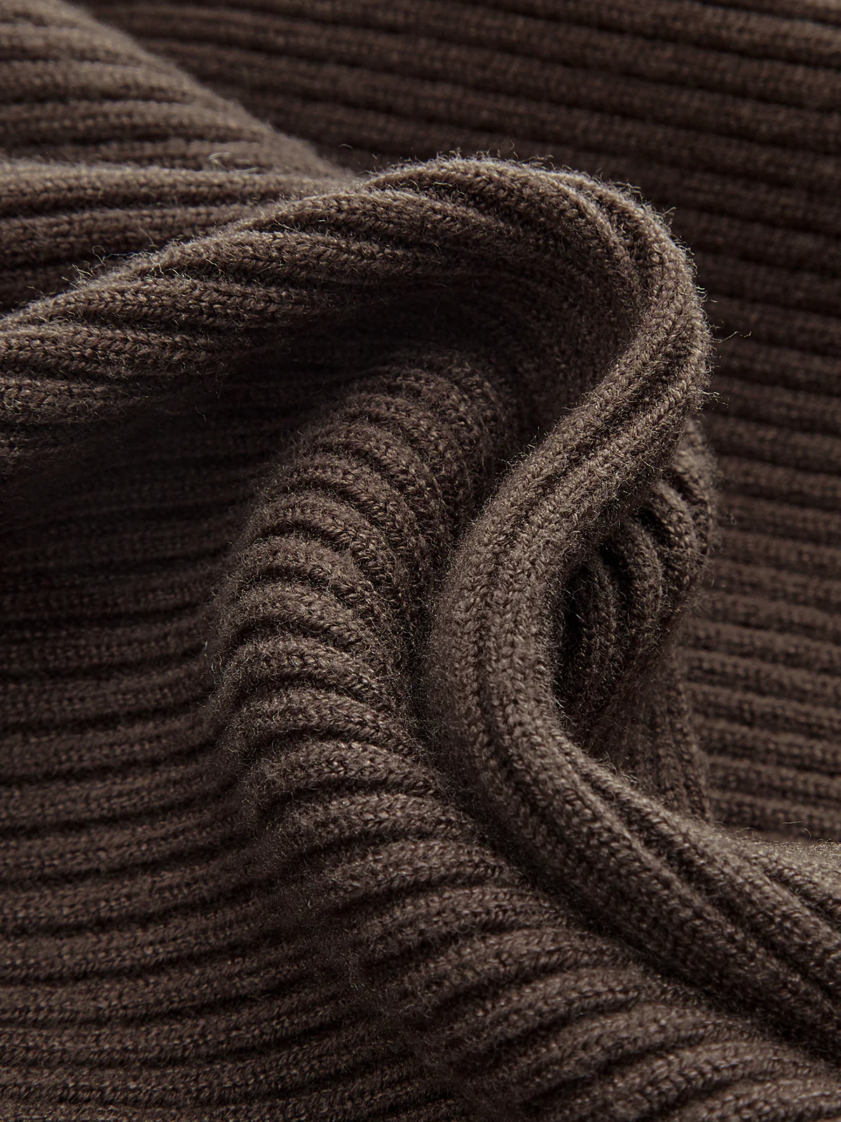 Puff Sleeve Backless Rib-Knit Sweater - Image 4