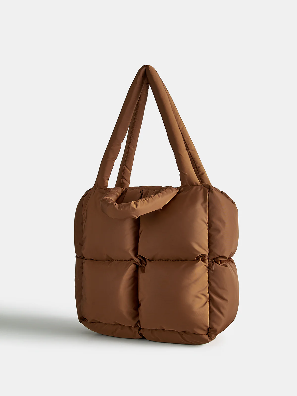 Puffer Zipper-Top Tote Bag - Image 2