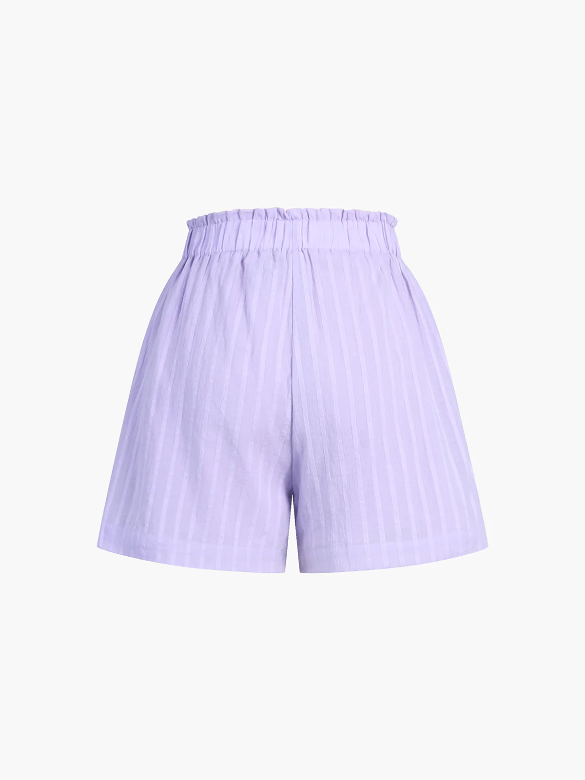 Pure Cotton Pinstripe Long-Sleeve Shorts Set - Image 6