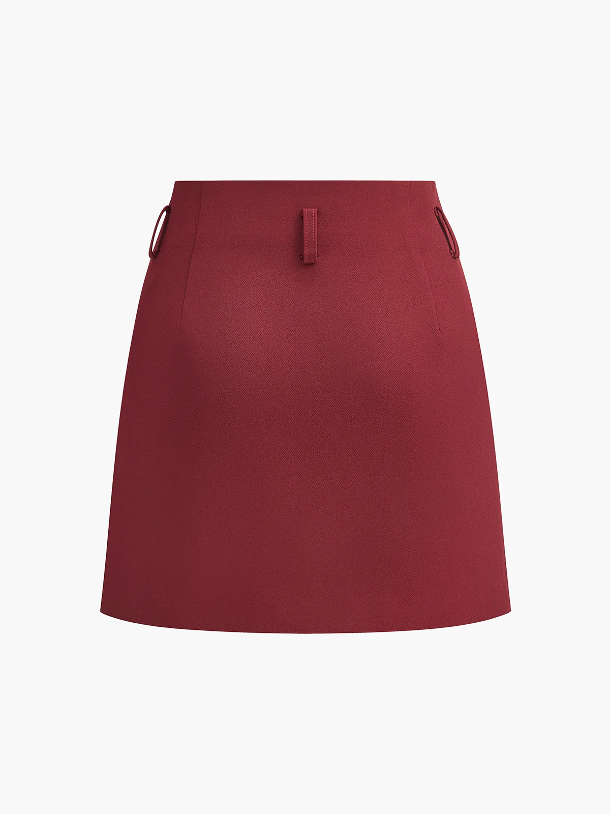 Regular A-Line Mini Skirt Without Belt - Image 10