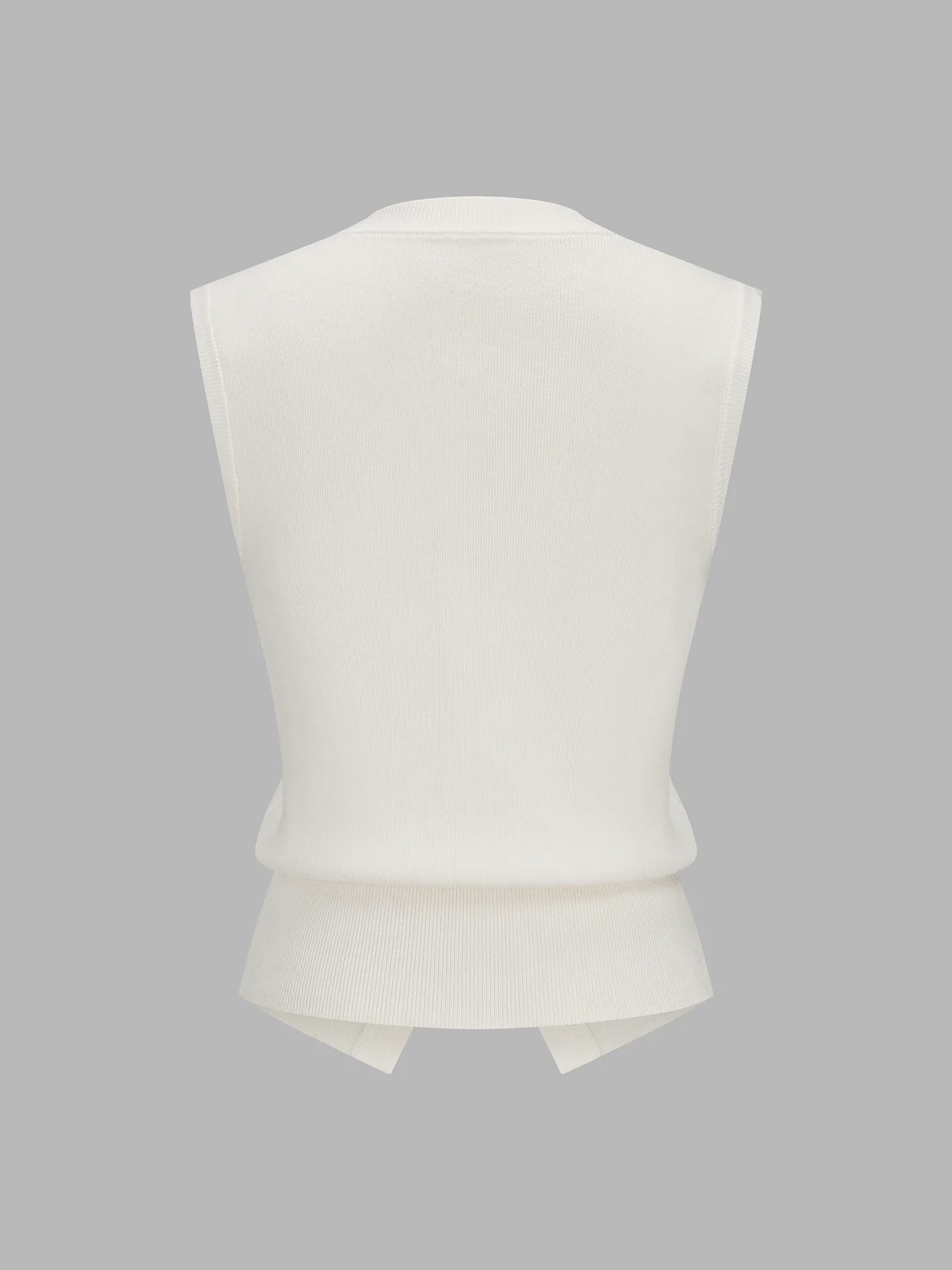 Removable Sailor Collar Knit Vest - Image 4