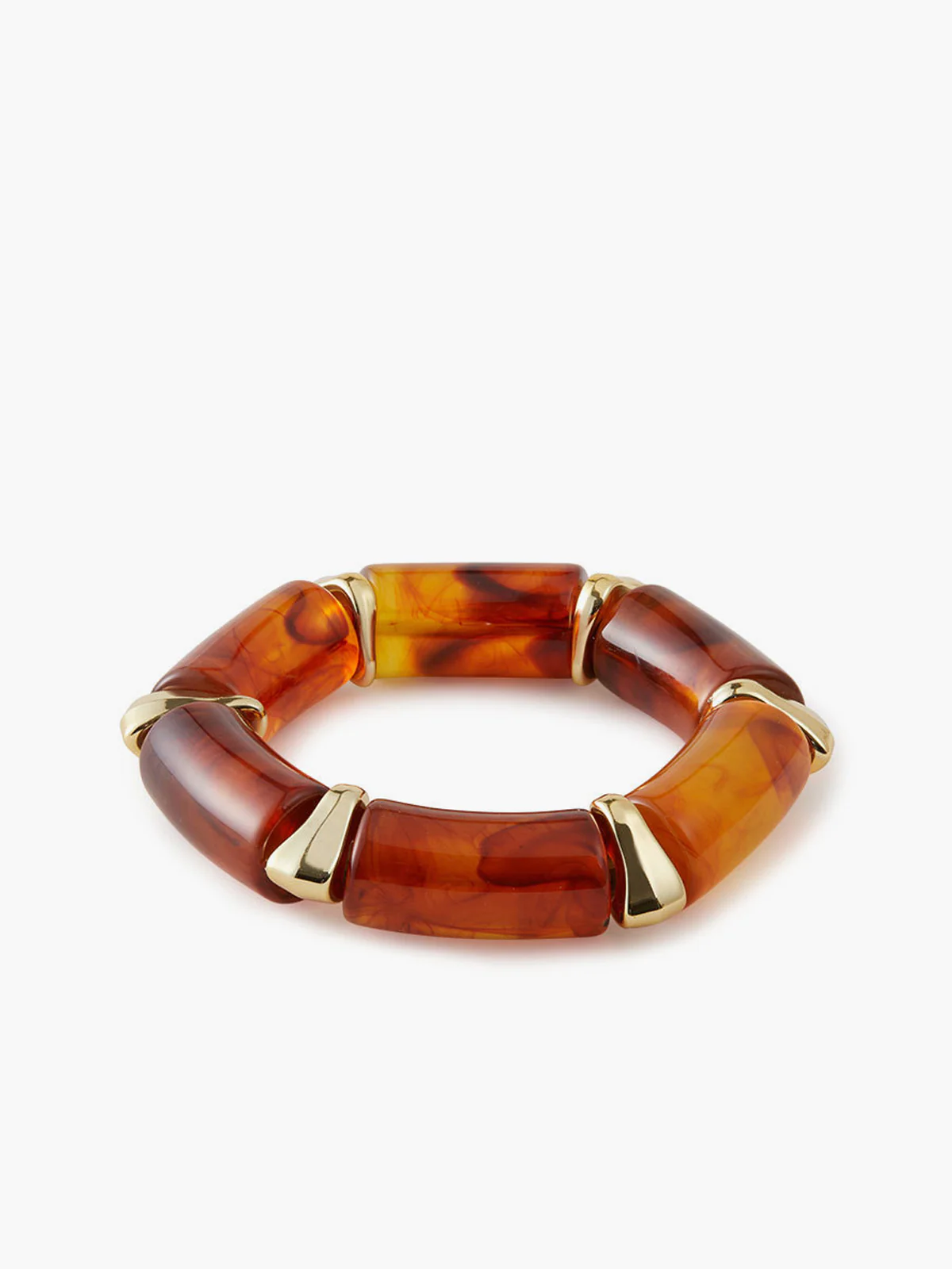 Resin Link Cuff Bracelet - Image 2