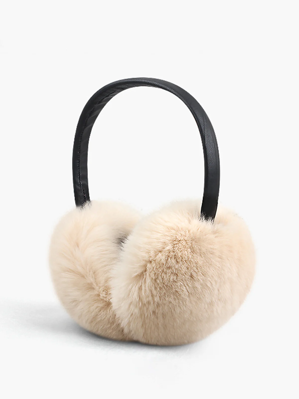 Retractable Rabbit Fur Earmuffs - Image 2