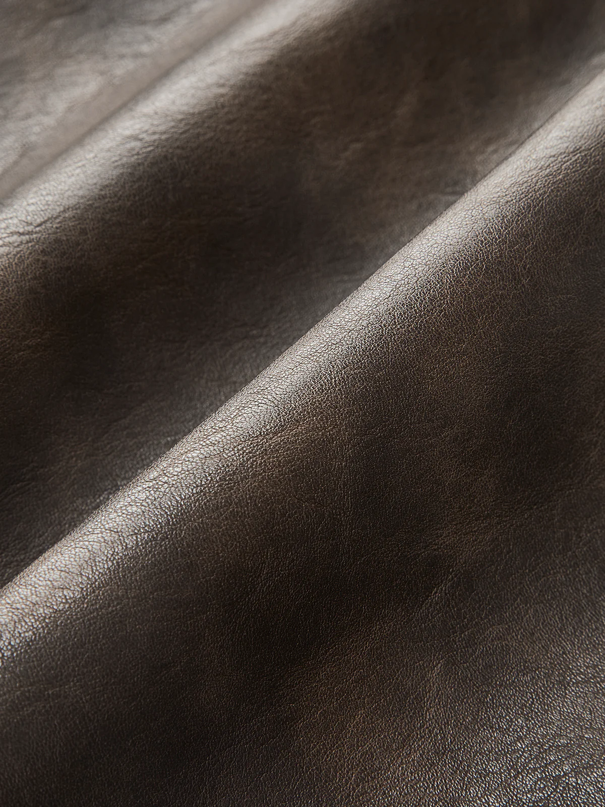 Retro Faux Leather Pockets Skirt - Image 12