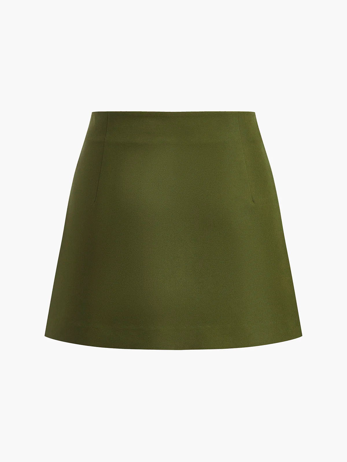 Retro Mid-Waist Pleated Mini Skirt - Image 9
