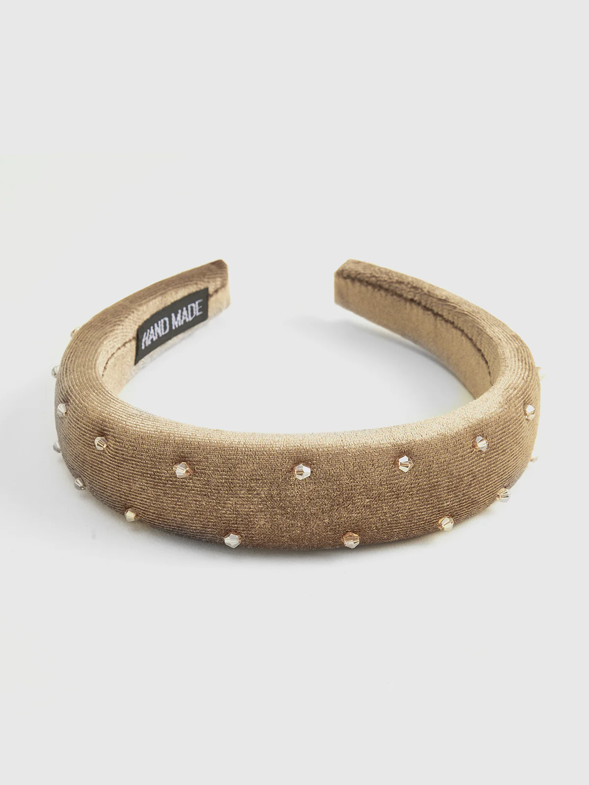 Retro Velvet Rhinestone Headband