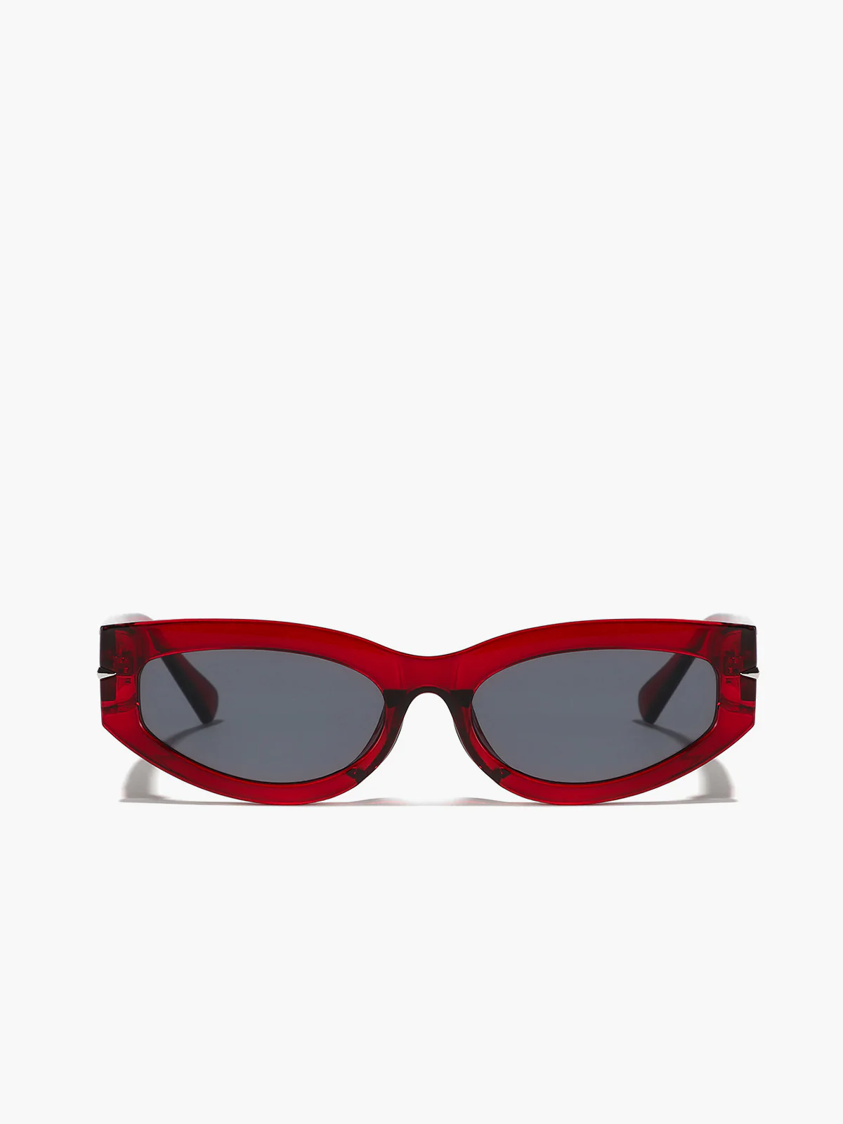 Retro Wide Frame Cat Eye Sunglasses - Image 2
