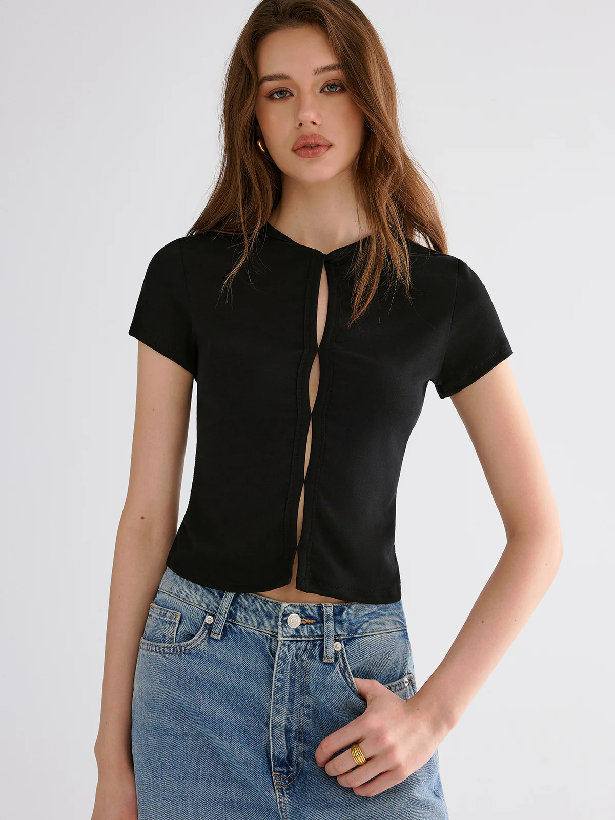 Reversible Short Sleeve Top - Image 2
