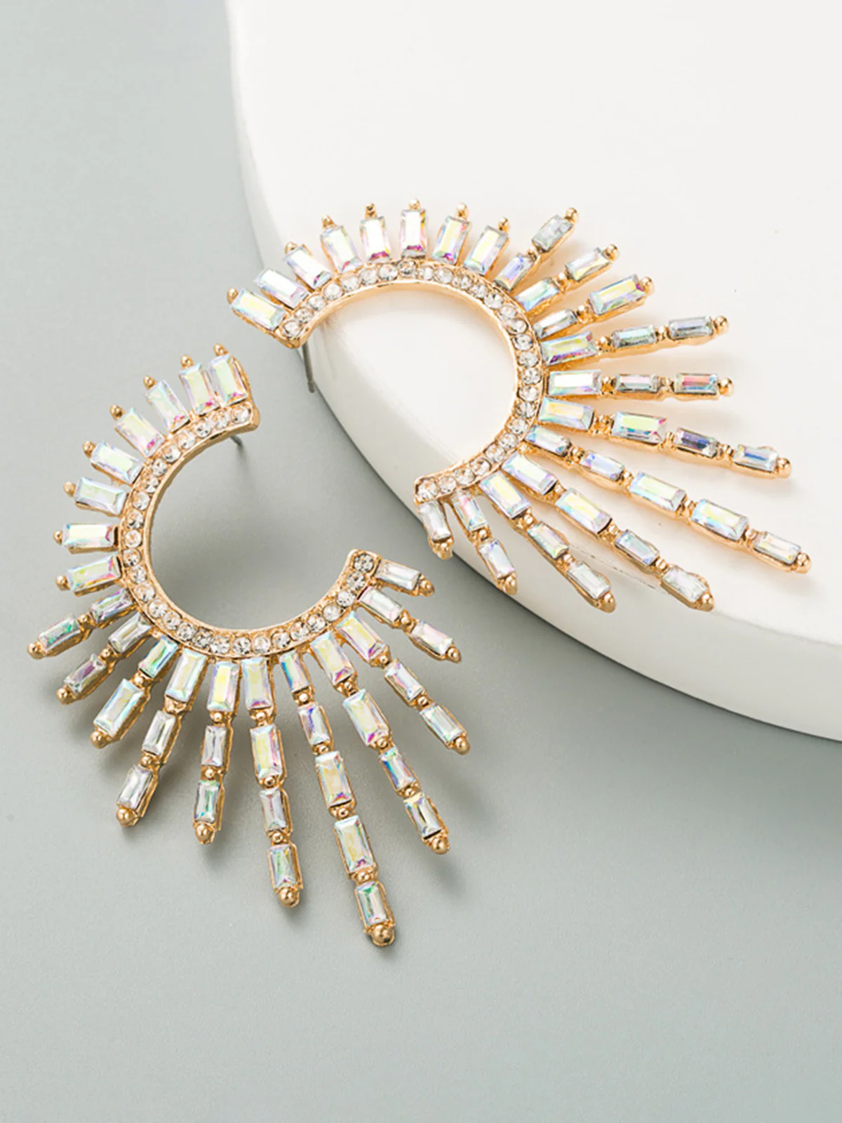 Rhinestones Sunshine Earrings - Image 6