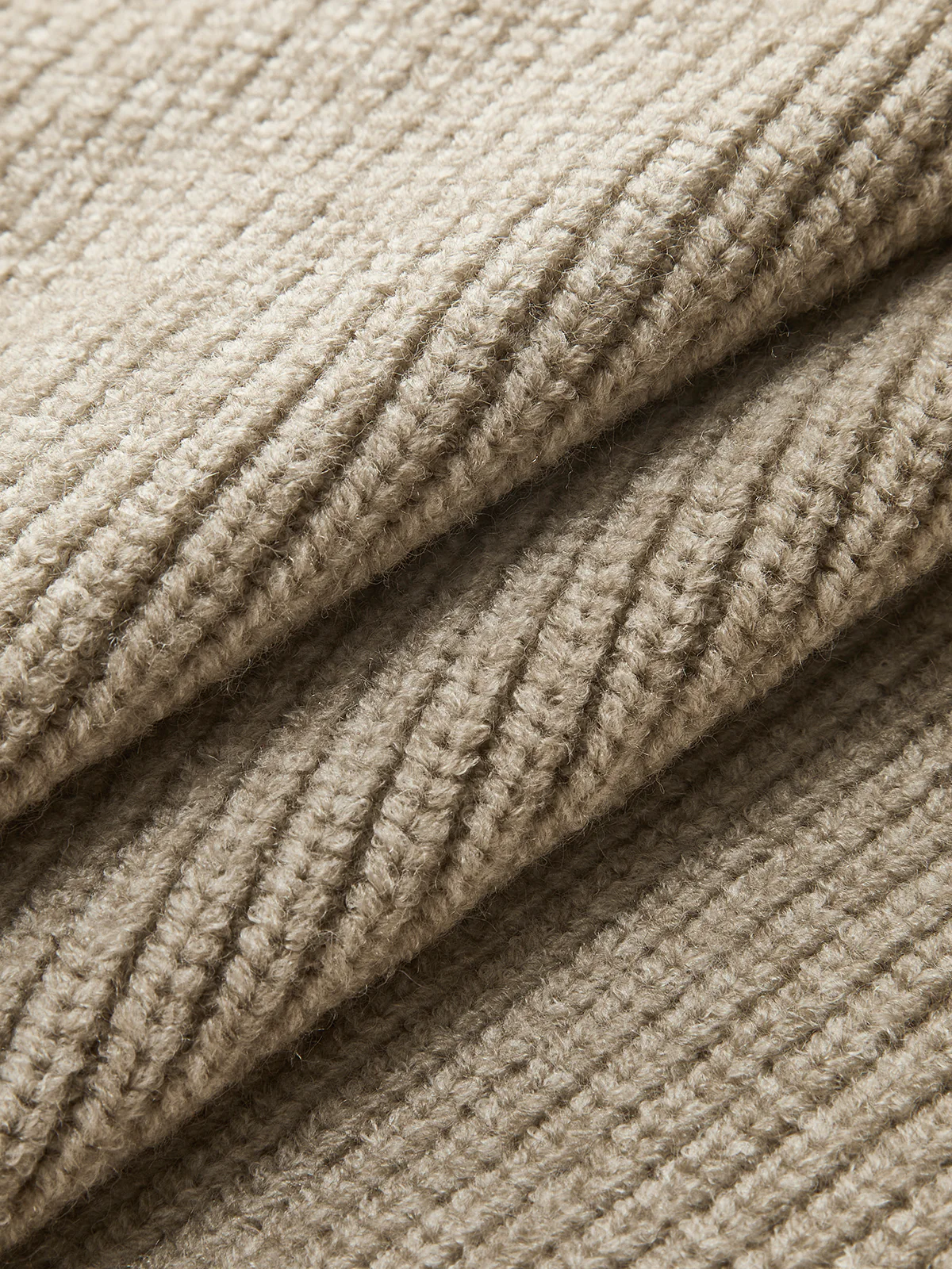 Ribbed Cap Sleeve Warm Sweater - Image 8