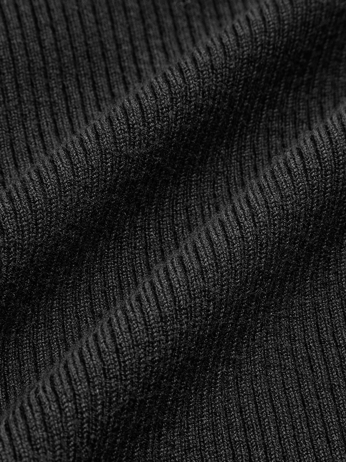 Ribbed Criss Cross Skinny Sweater - Image 2