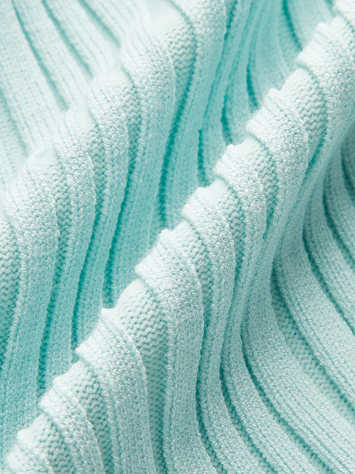 Ribbed Halter Knit Top - Image 3