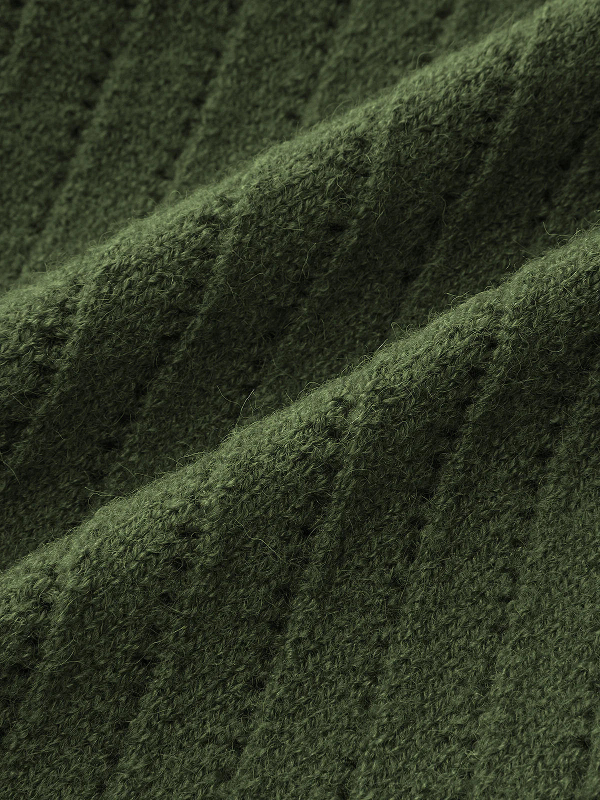 Ribbed Knit Cropped Sweater - Image 3