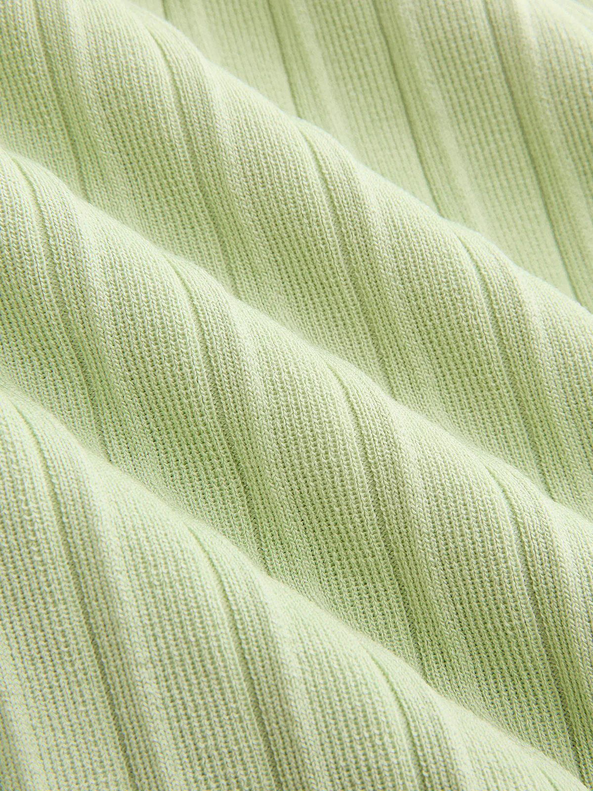 Ribbed Knit Mock Neck Maxi Dress - Image 4