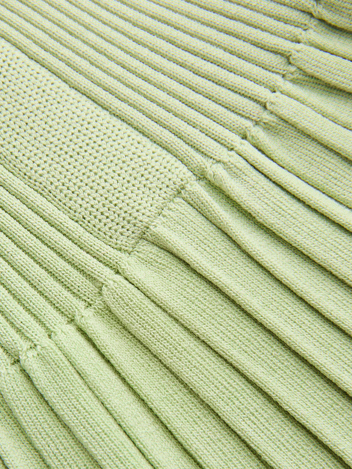 Ribbed Knit Mock Neck Maxi Dress - Image 5