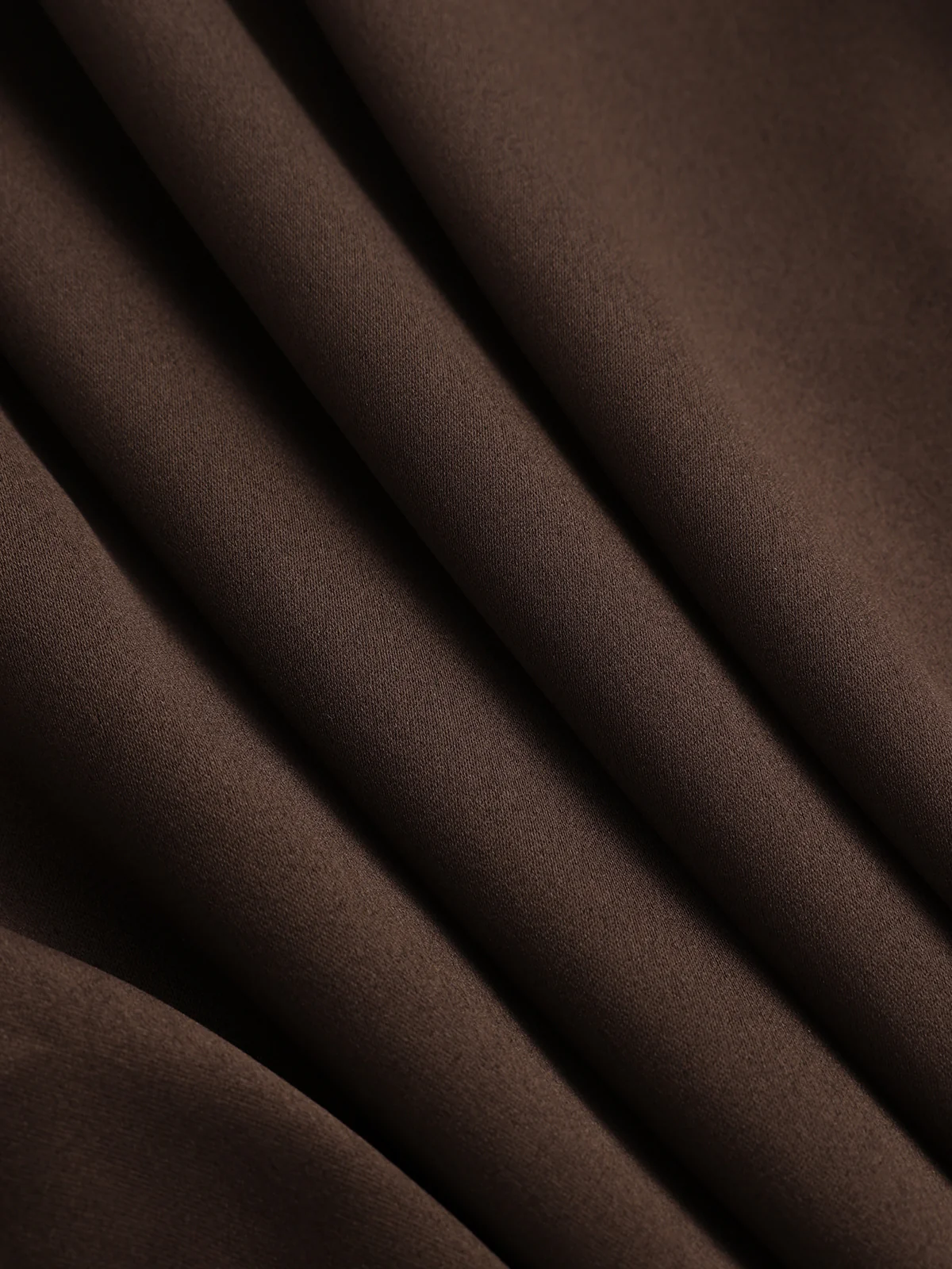Ribbed Knit Panel Belted Shirt Dress - Image 3