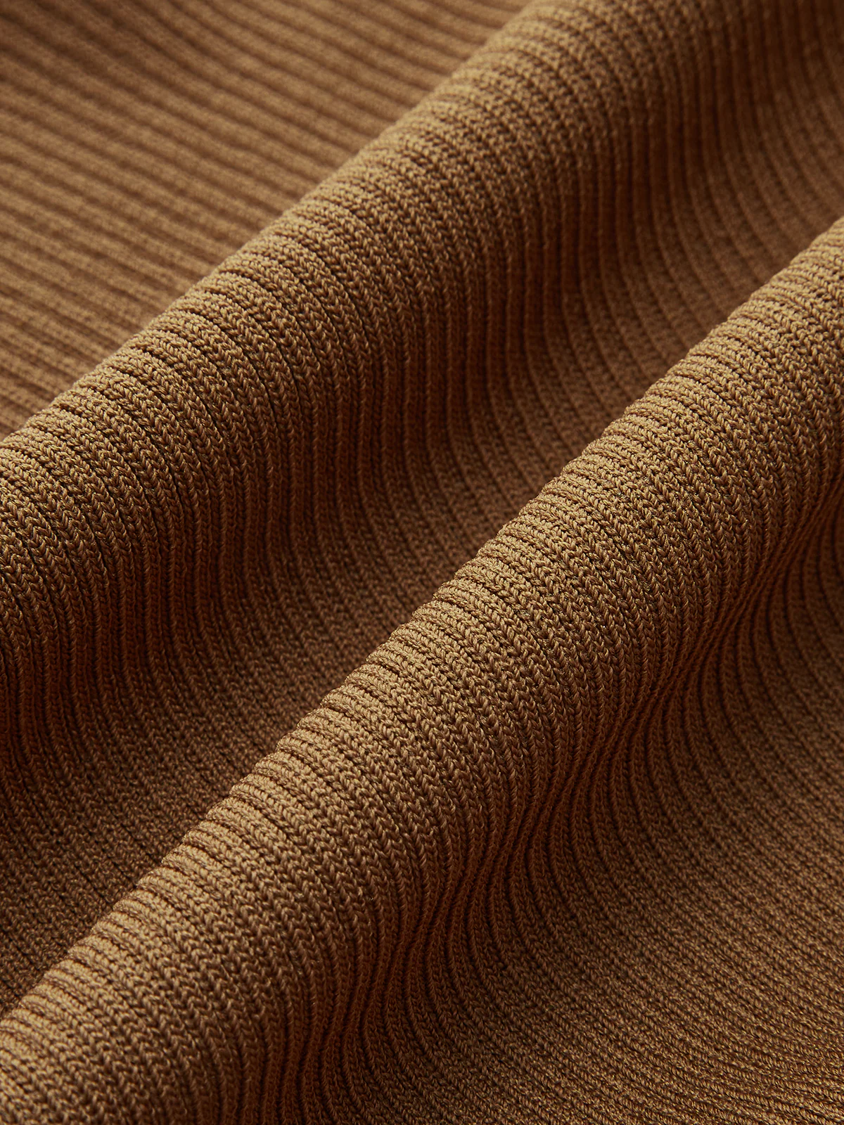 Ribbed Long Sleeve Tie-Back Top - Image 3