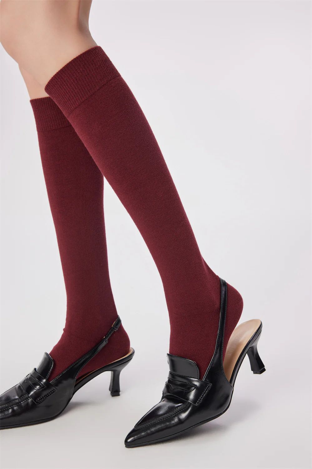 Ribbed Soft-Touch Calf Socks - Image 4