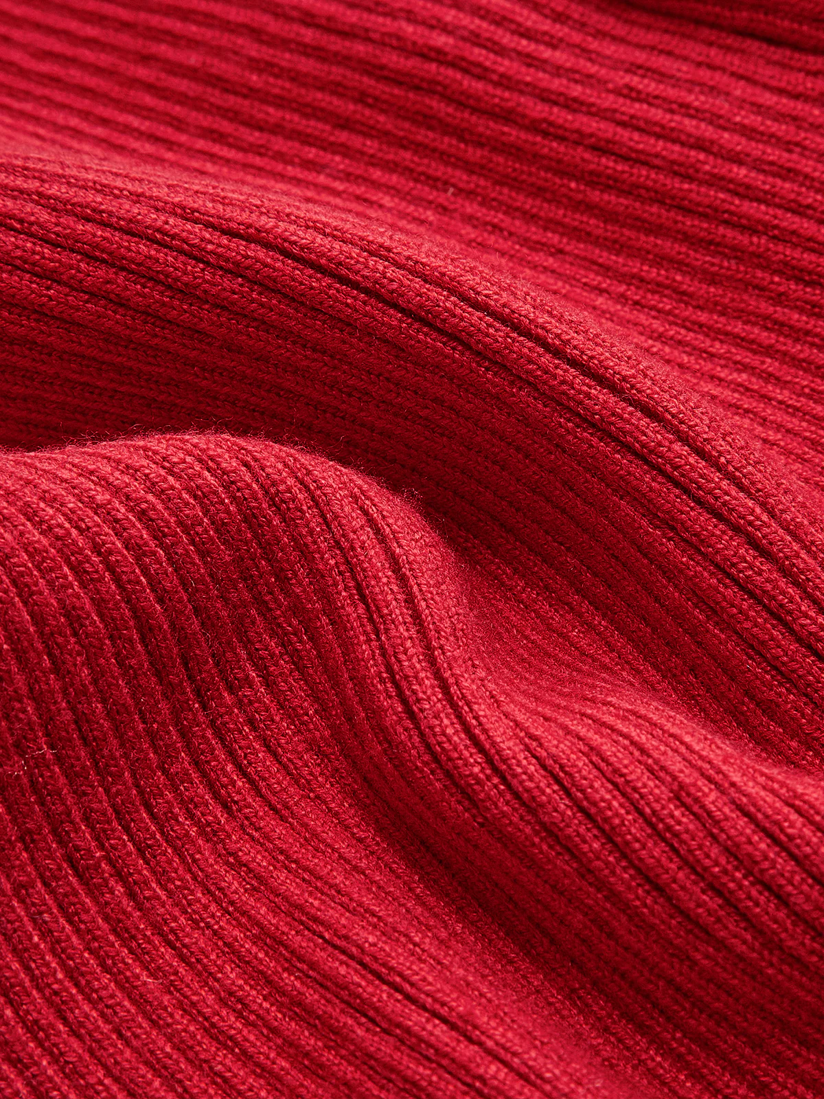 Ribbed Tie Neck Sweater Vest - Image 4